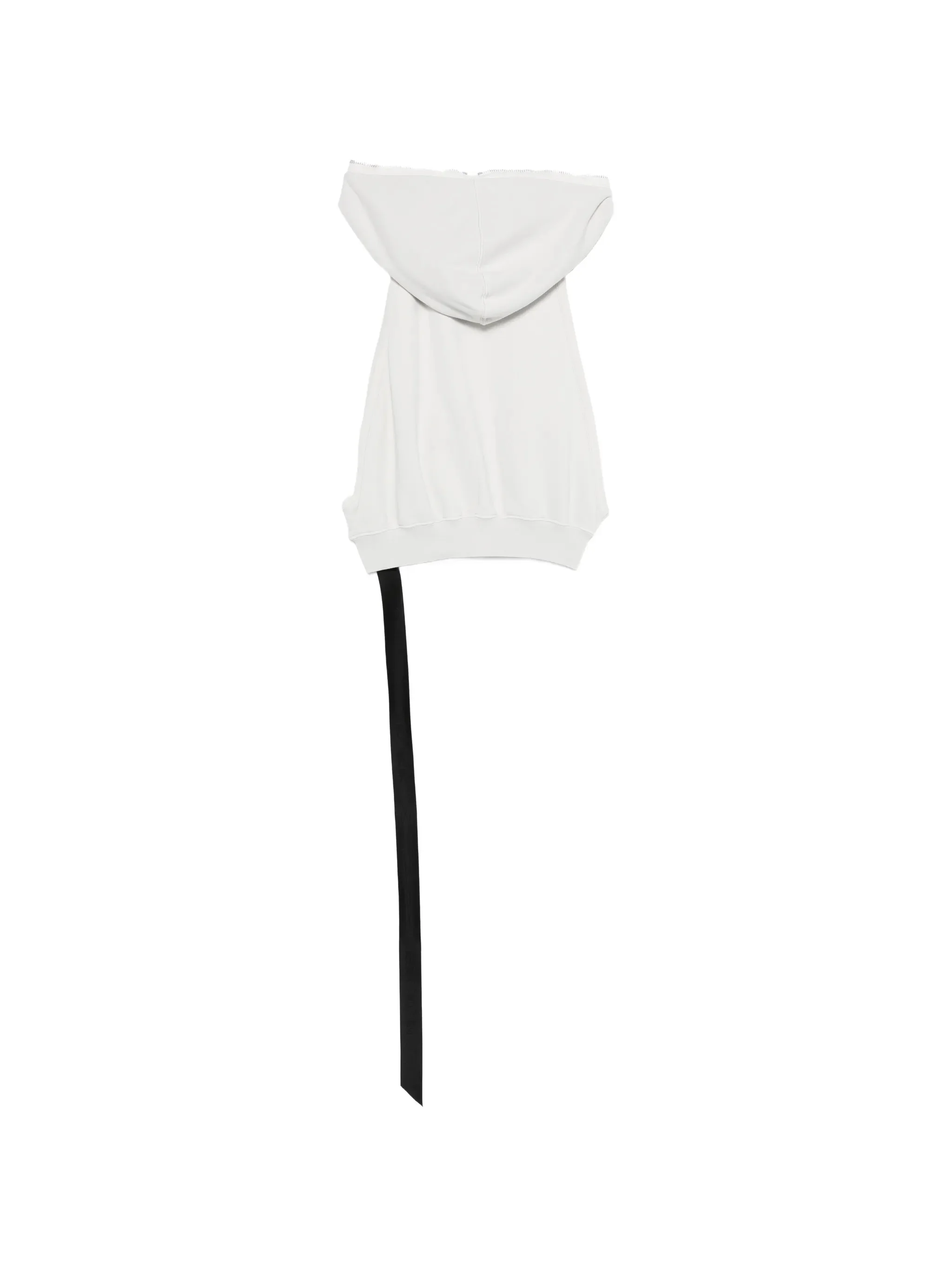Rick Owens Drkshdw Hooded Mini Sweatshirt with Pouch Pockets - Size S - Image 2