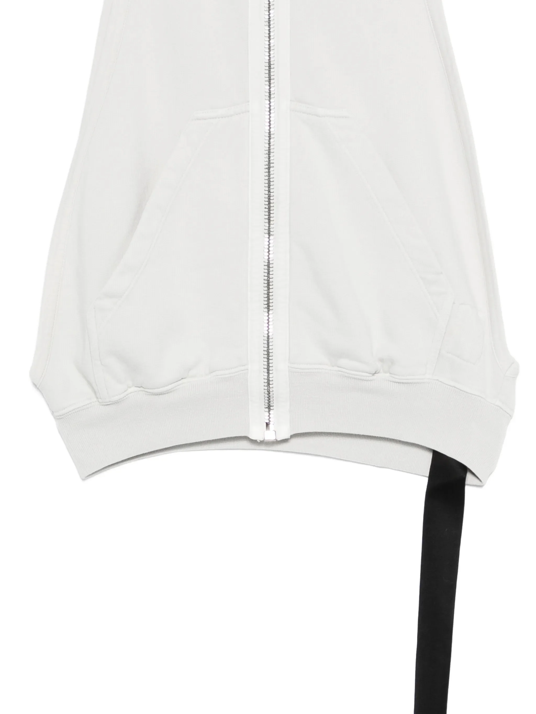 Rick Owens Drkshdw Hooded Mini Sweatshirt with Pouch Pockets - Size S - Image 3