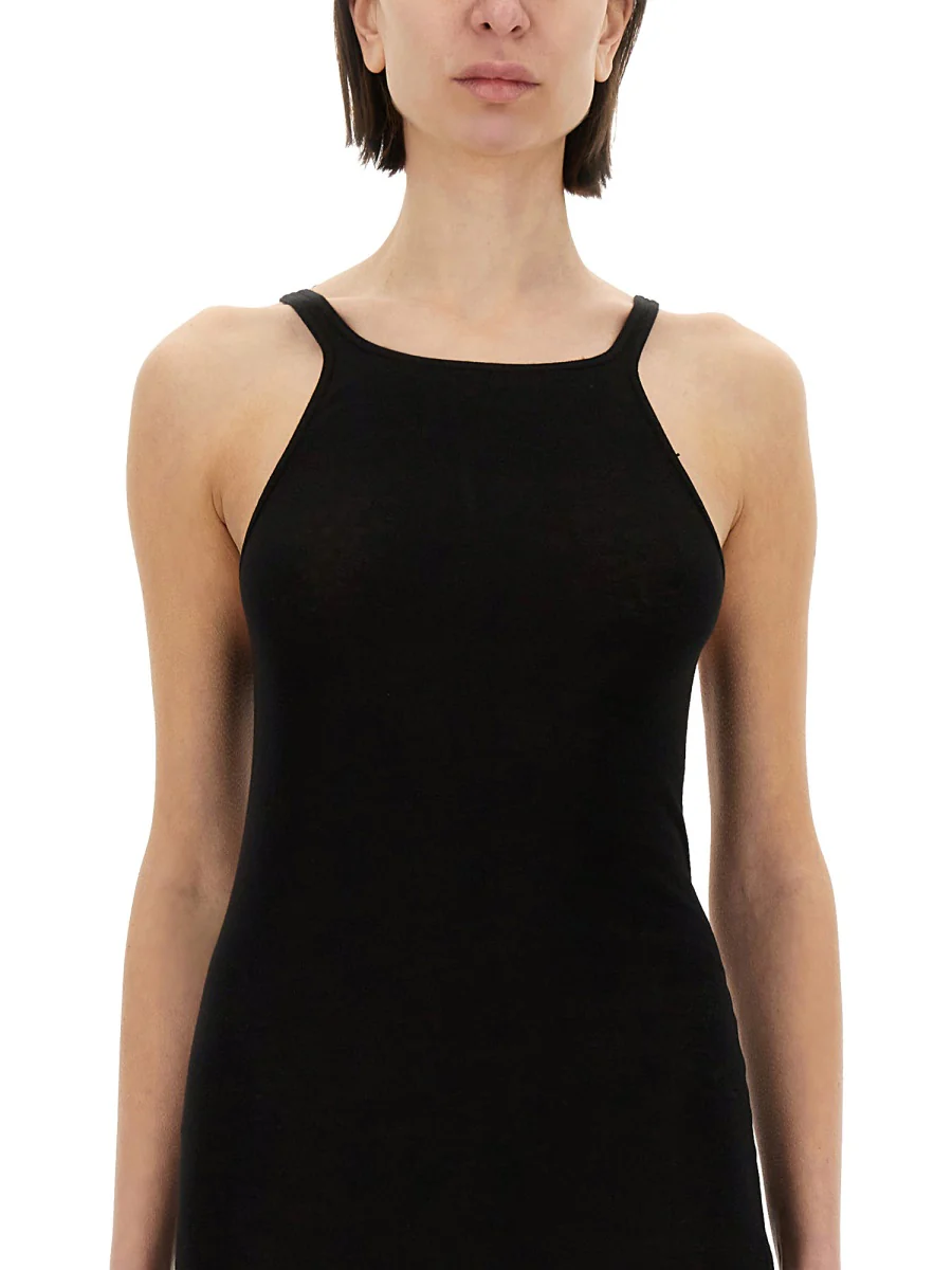 RICK OWENS DRKSHDW Racerback Tank Mini Dress - Image 4