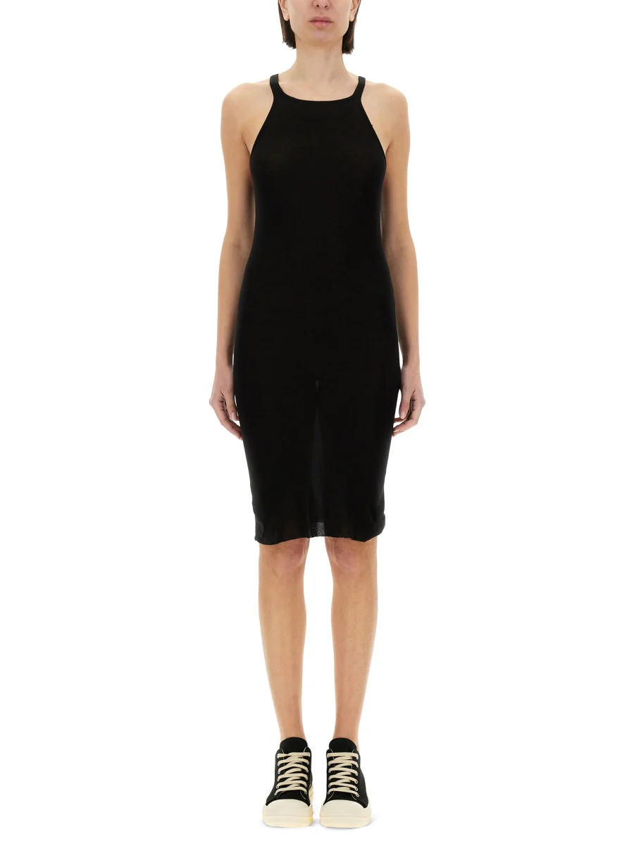 RICK OWENS DRKSHDW Racerback Tank Mini Dress - Image 5