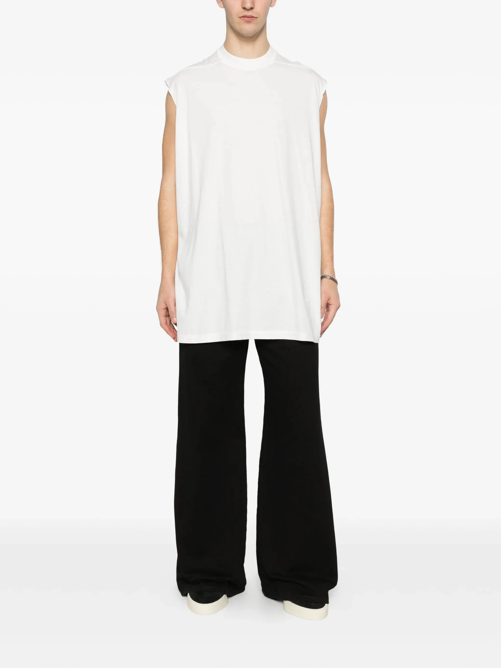Rick Owens Drkshdw Sleeveless Long Length T-Shirt in Size S - Image 2