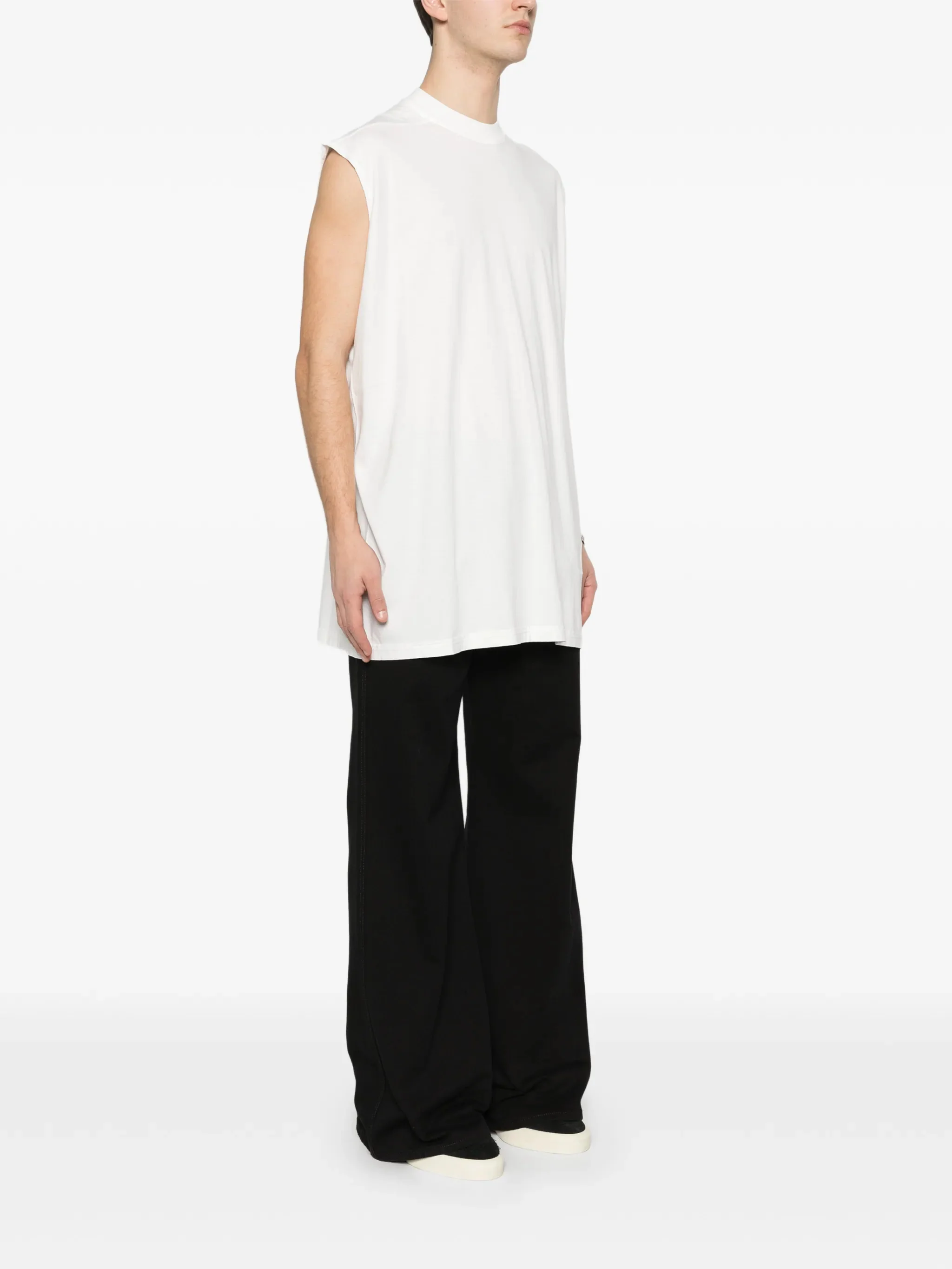 Rick Owens Drkshdw Sleeveless Long Length T-Shirt in Size S - Image 3