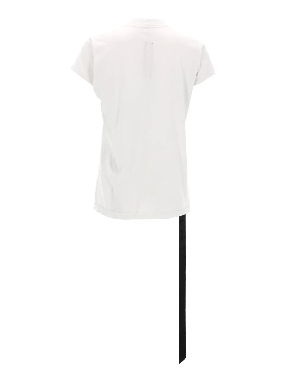 RICK OWENS DRKSHDW Women Cropped Small Level T-Shirt - Image 2