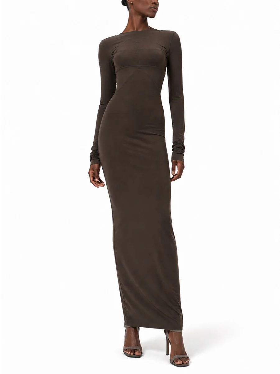 Rick Owens Elegant Mini Gown for Women - Image 3