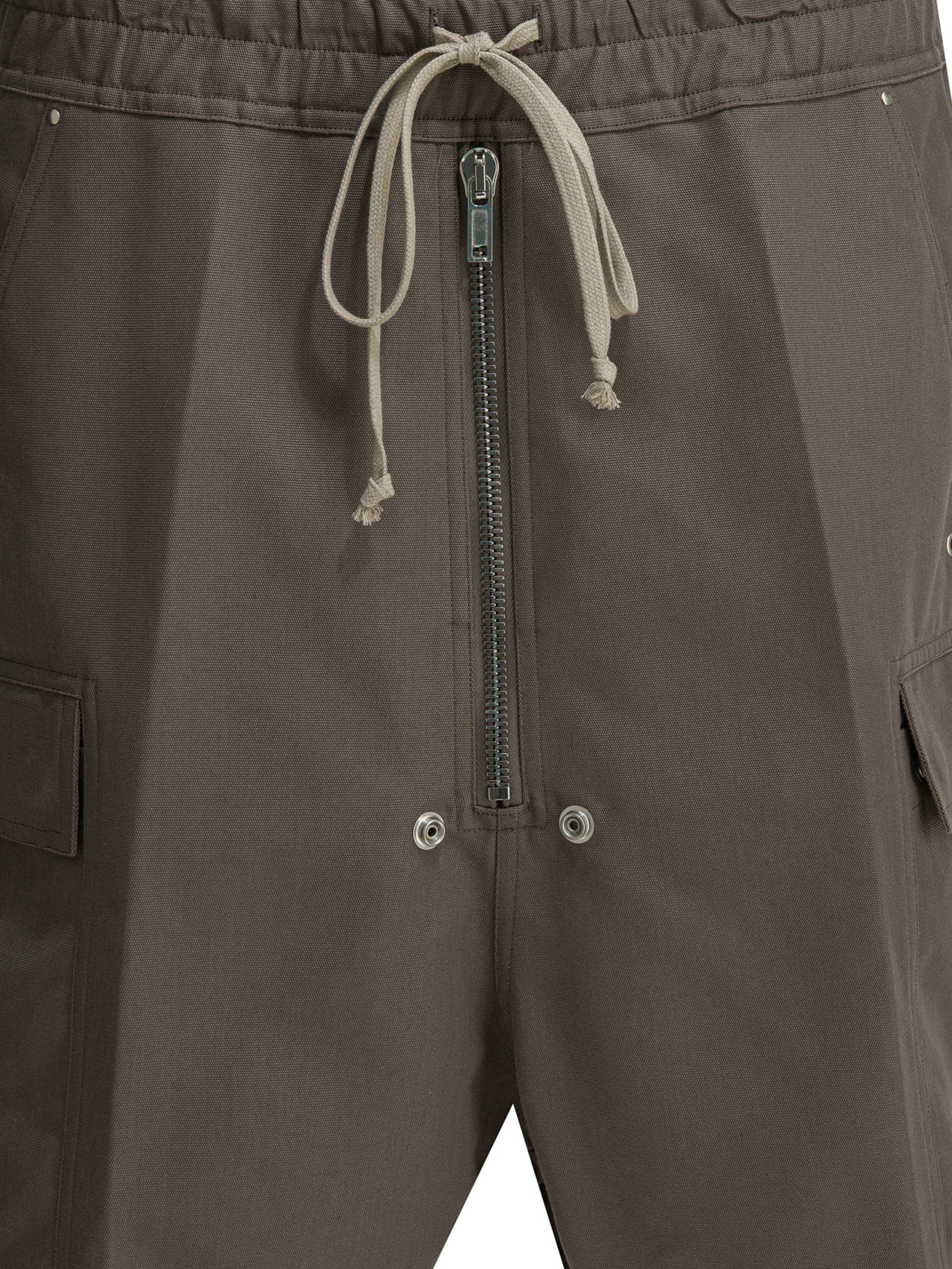 Rick Owens EThestic Waistband Drawstring Cargo Pants Size 48 - Image 3