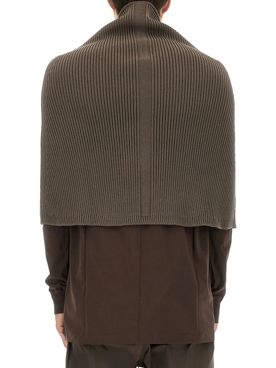 RICK OWENS Knitted Cape - Image 7