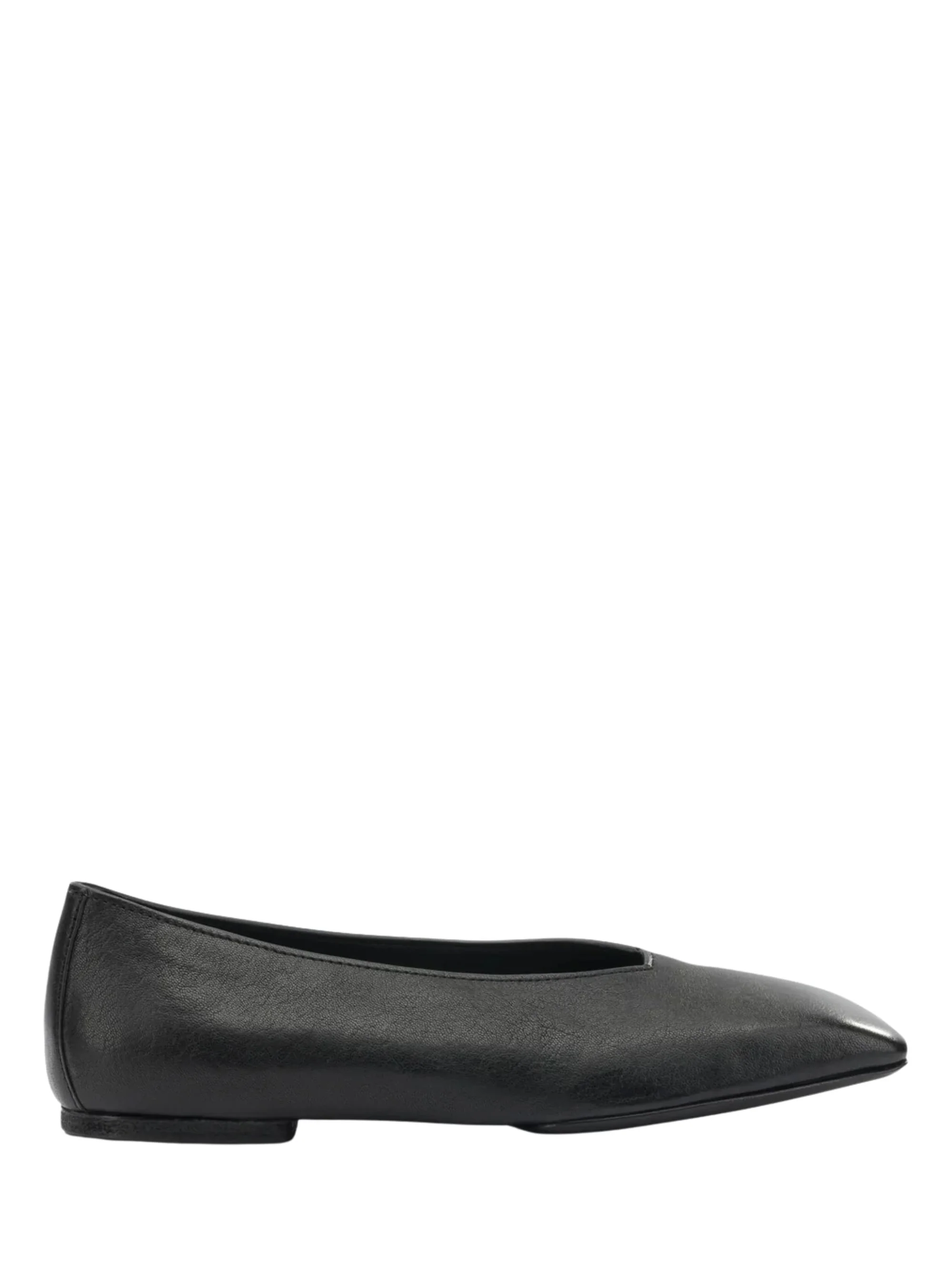 Rick Owens Leather Ballet Flats