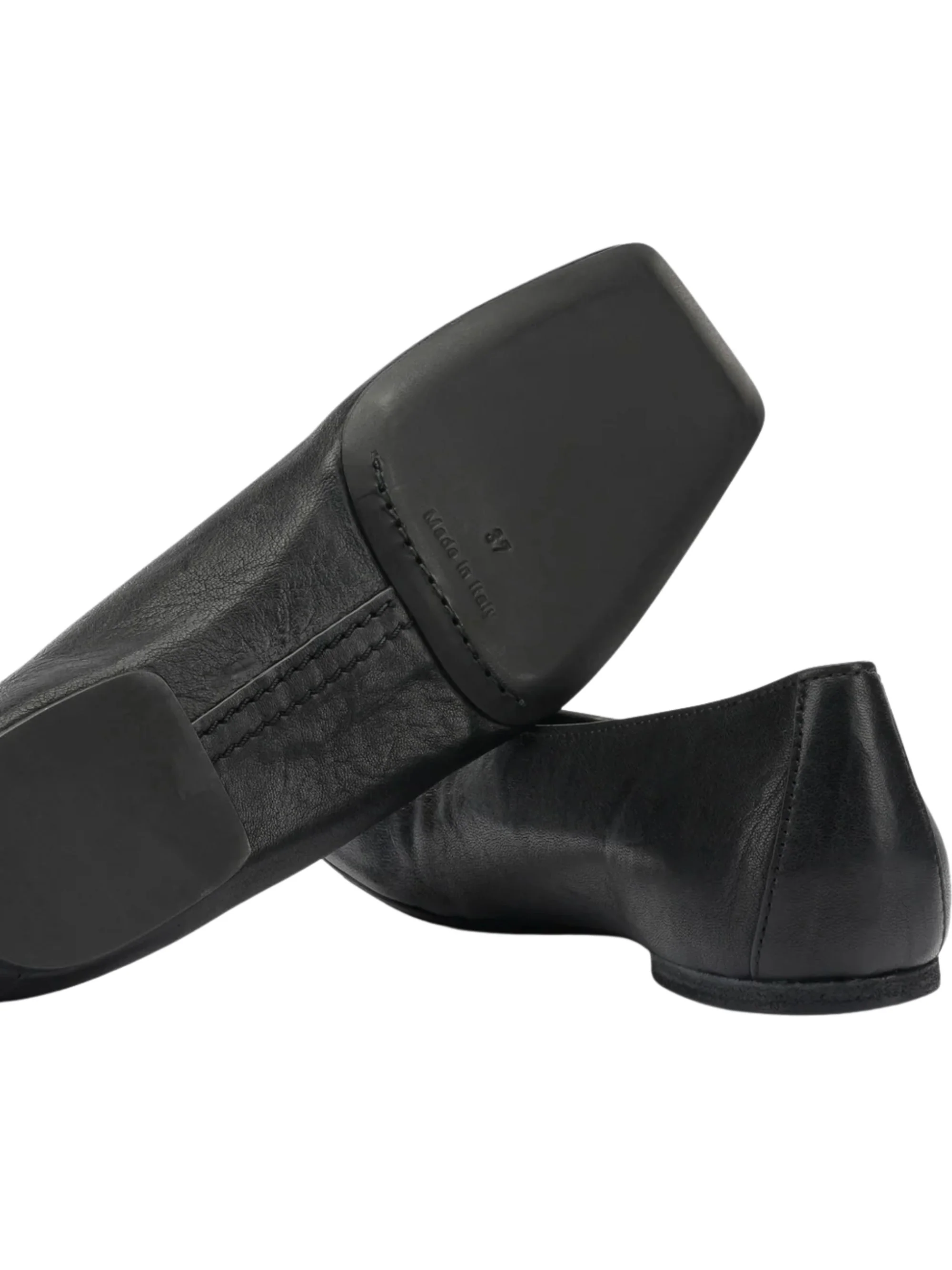Rick Owens Leather Ballet Flats - Image 4
