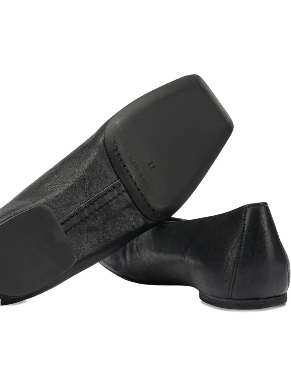Rick Owens Leather Ballet Flats - Image 6