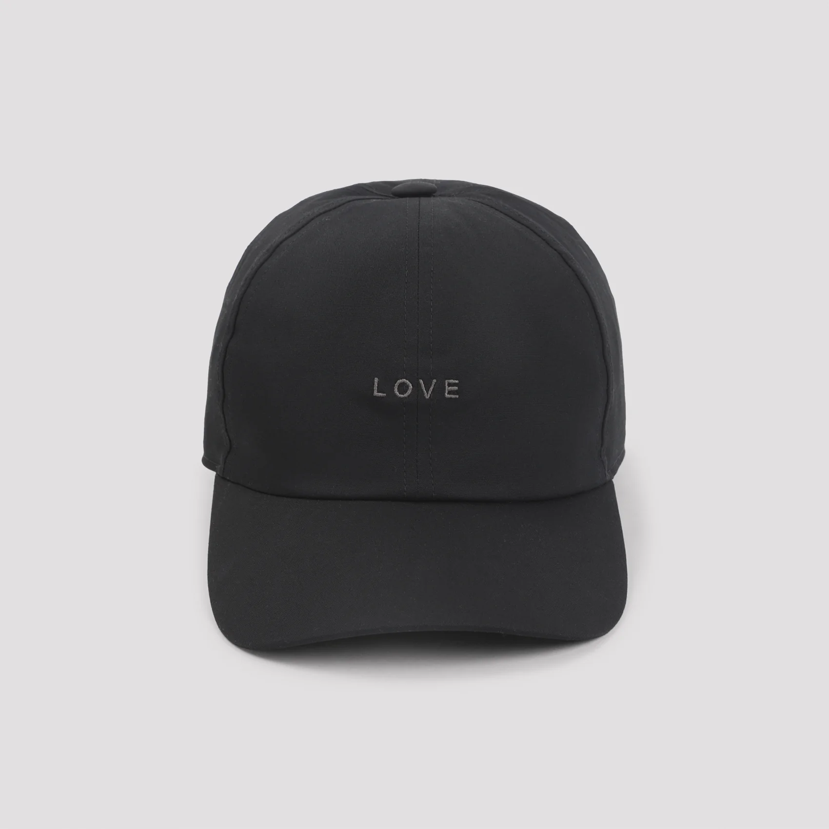 RICK OWENS Lettering-embroidery Baseball Cap - Image 3