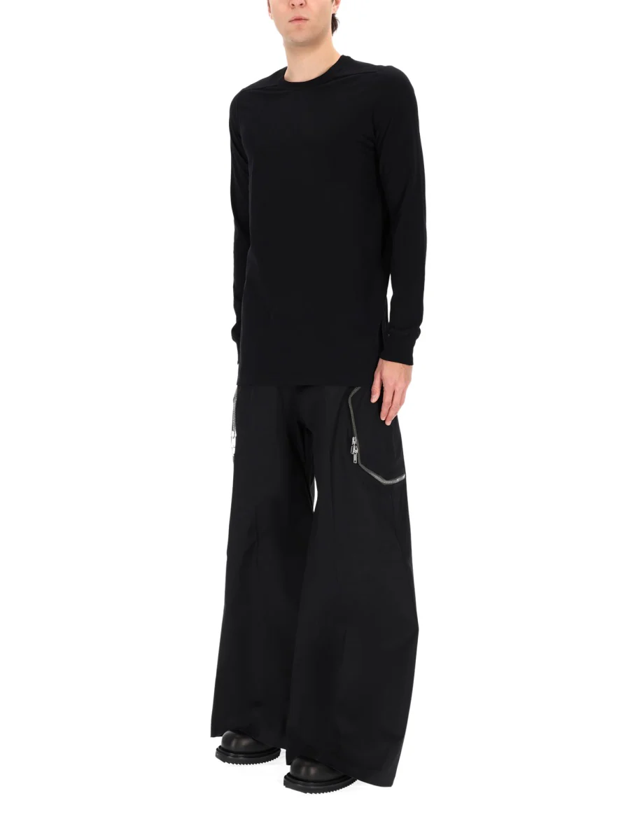 RICK OWENS LEVEL LONG SLEEVE T-SHIRT - Image 2