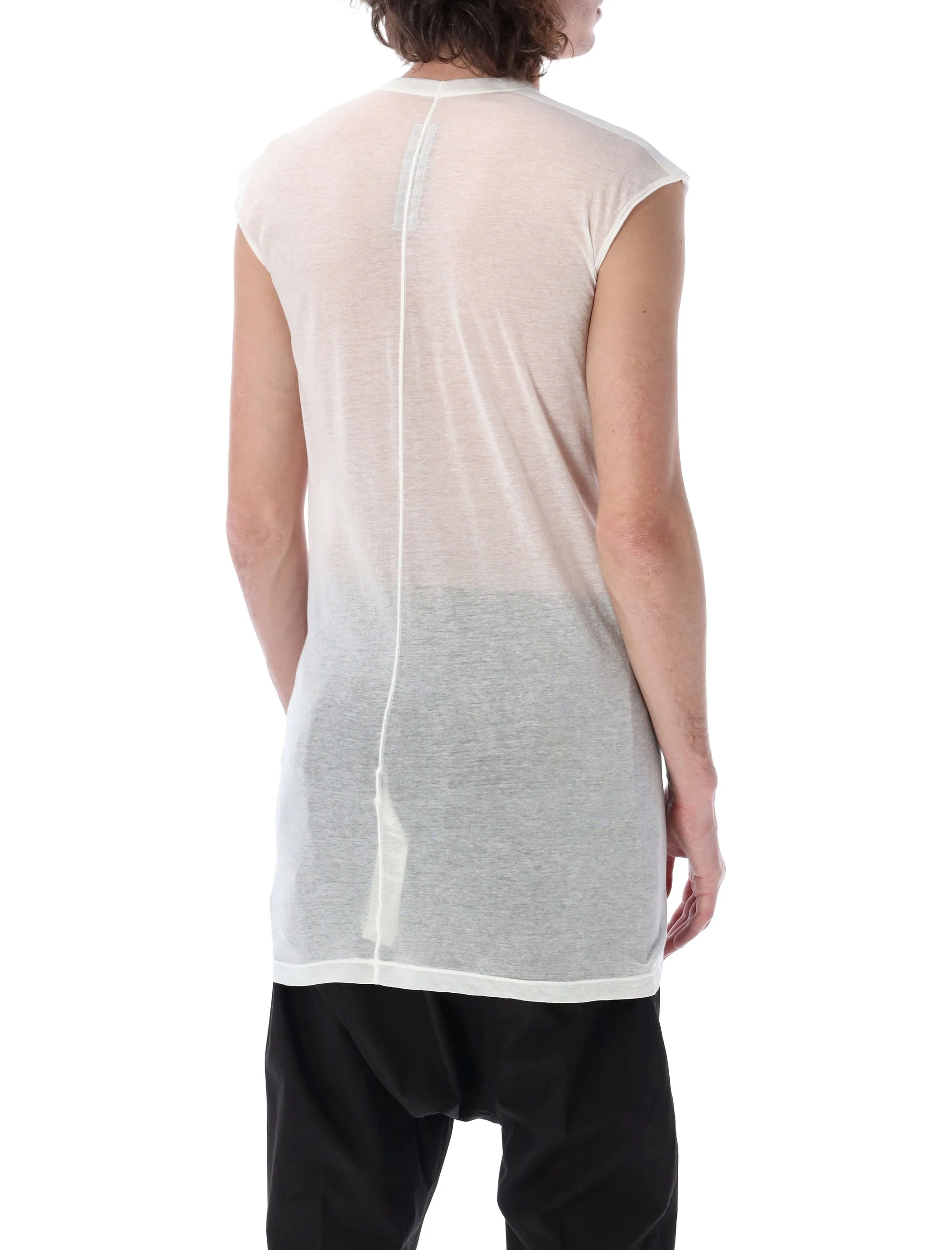 Rick Owens Light V-neck T-shirt - Image 2