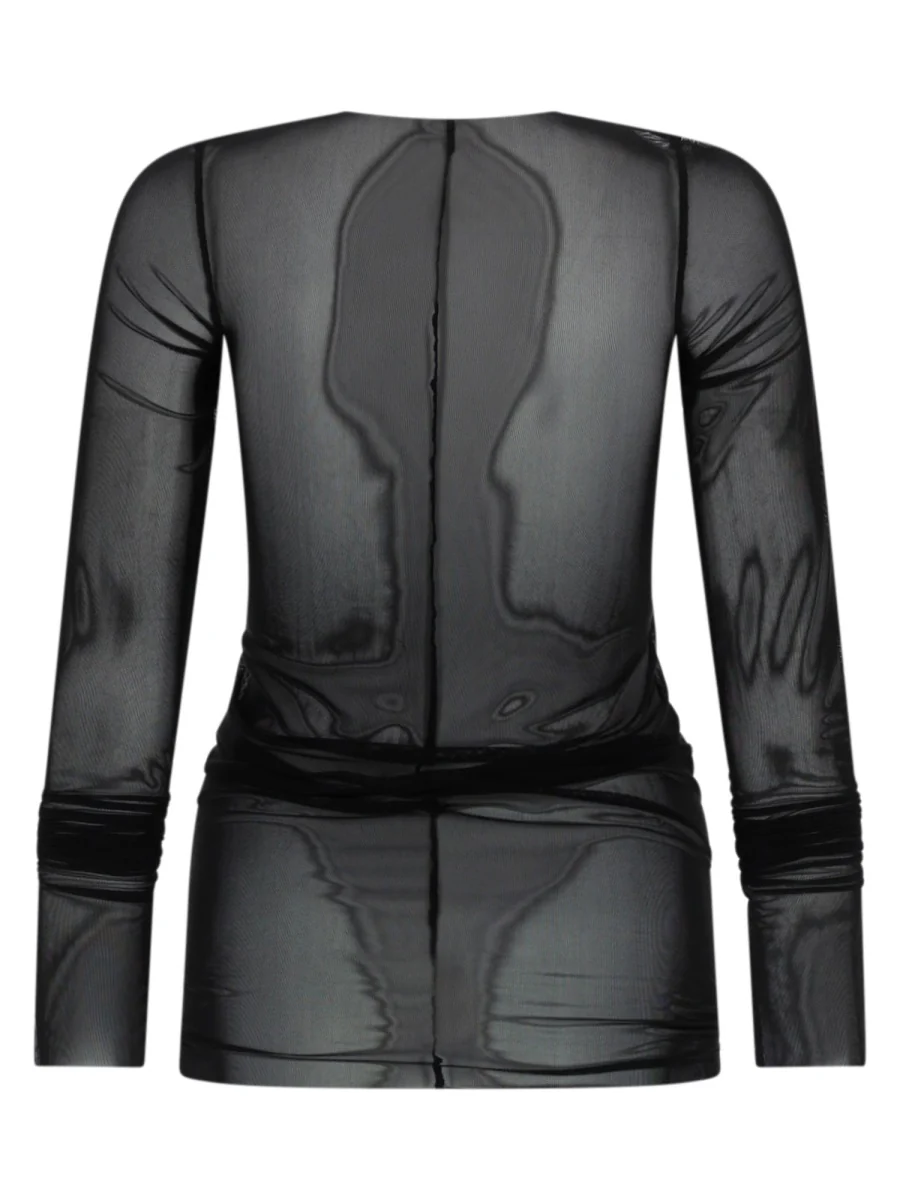 Rick Owens Lilies Mini Graphic T-Shirt for Women - Image 2