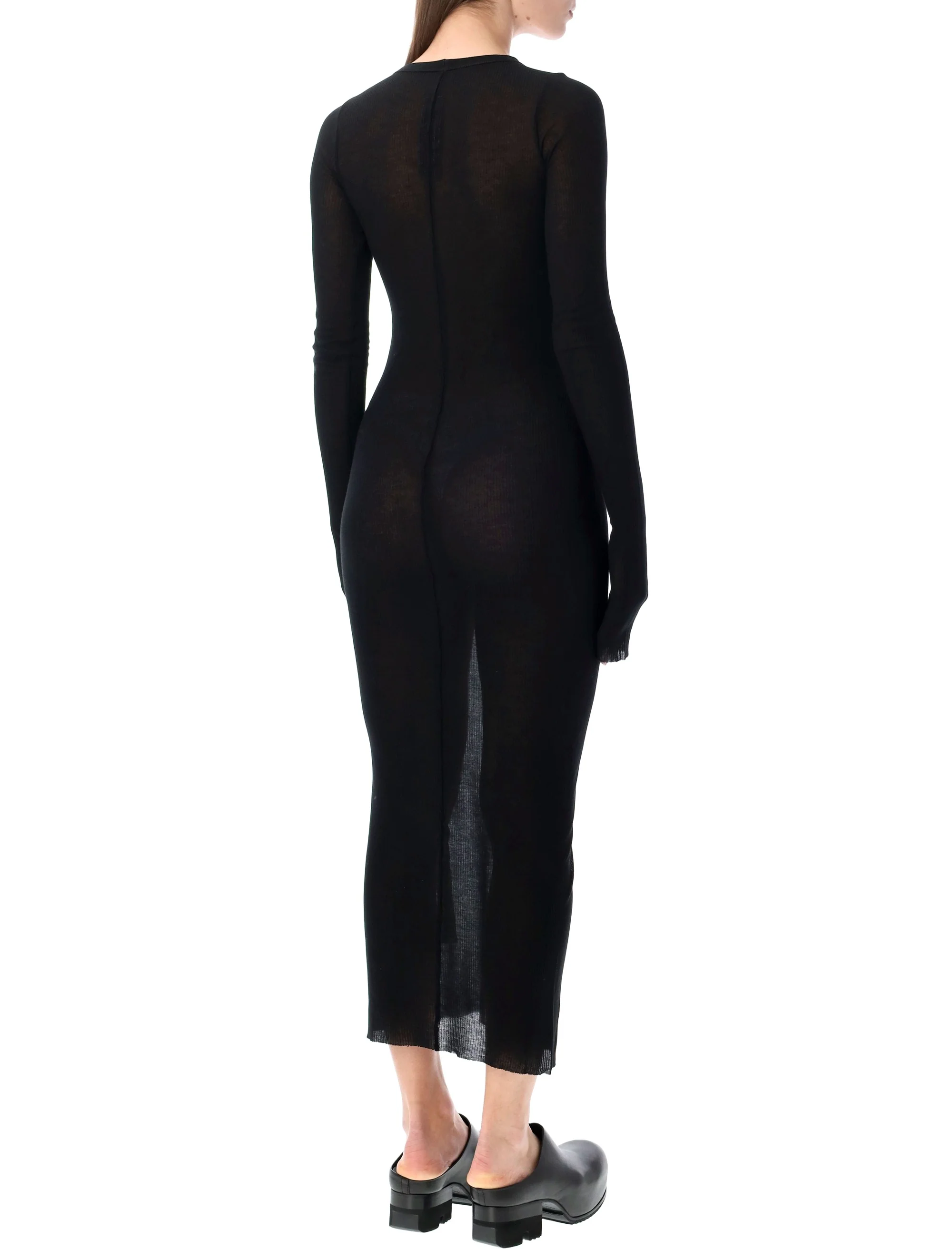 RICK OWENS Long-sleeve Maxi Dress - Image 7