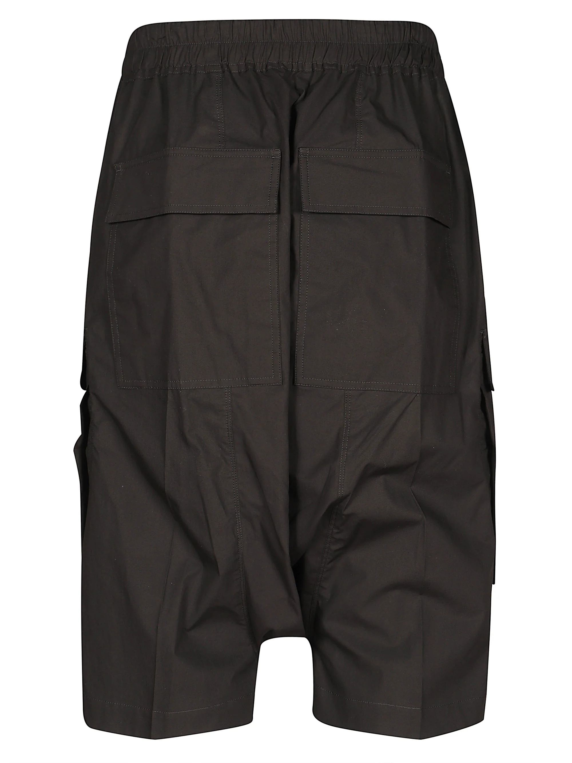 Rick Owens Men's Mini Detail Cotton Shorts - Image 2