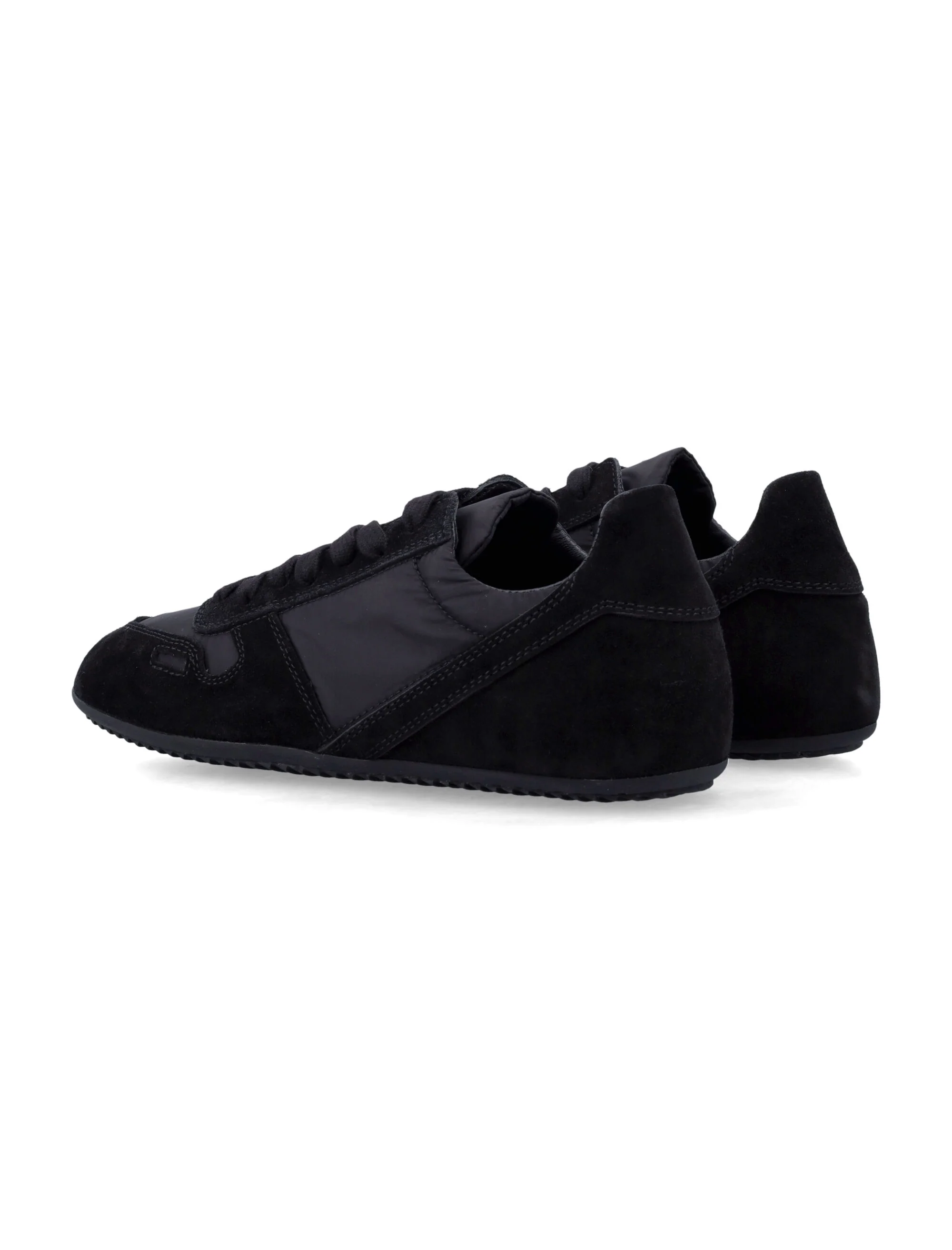 Rick Owens Minimal Sneaks Suede-trimmed Sneakers - Image 4
