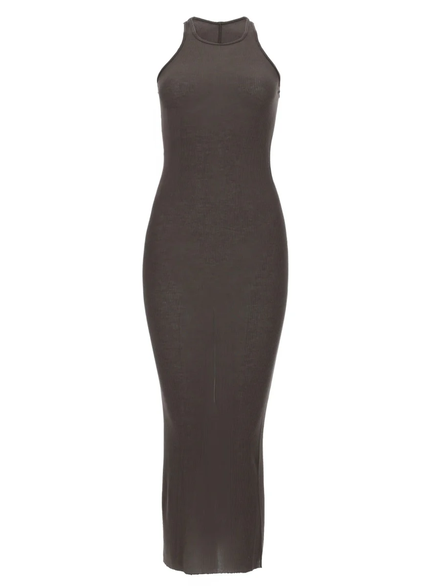 RICK OWENS Racerback Midi Dress