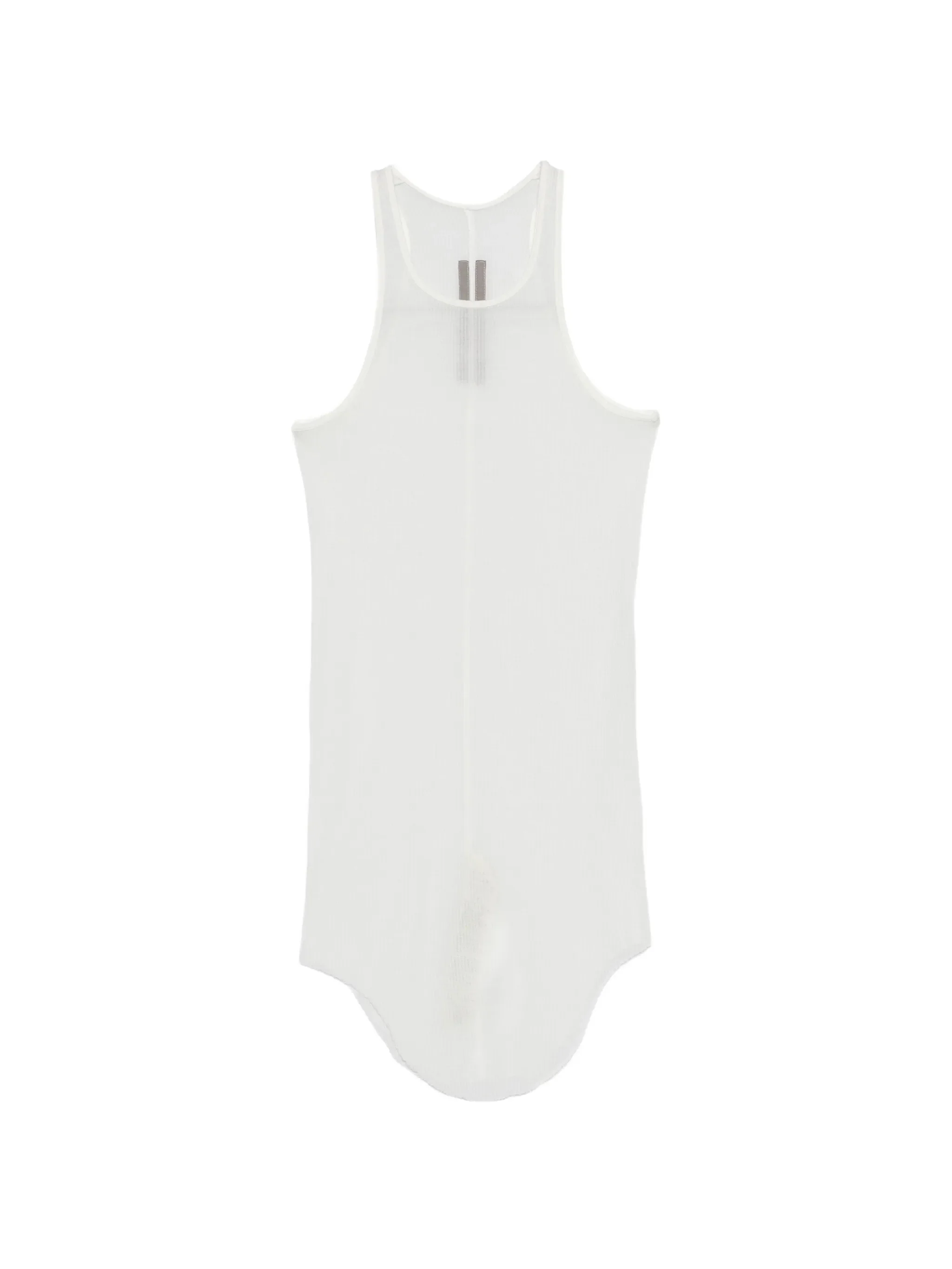 Rick Owens Raw-Cut Ribbed Tank Top for Women