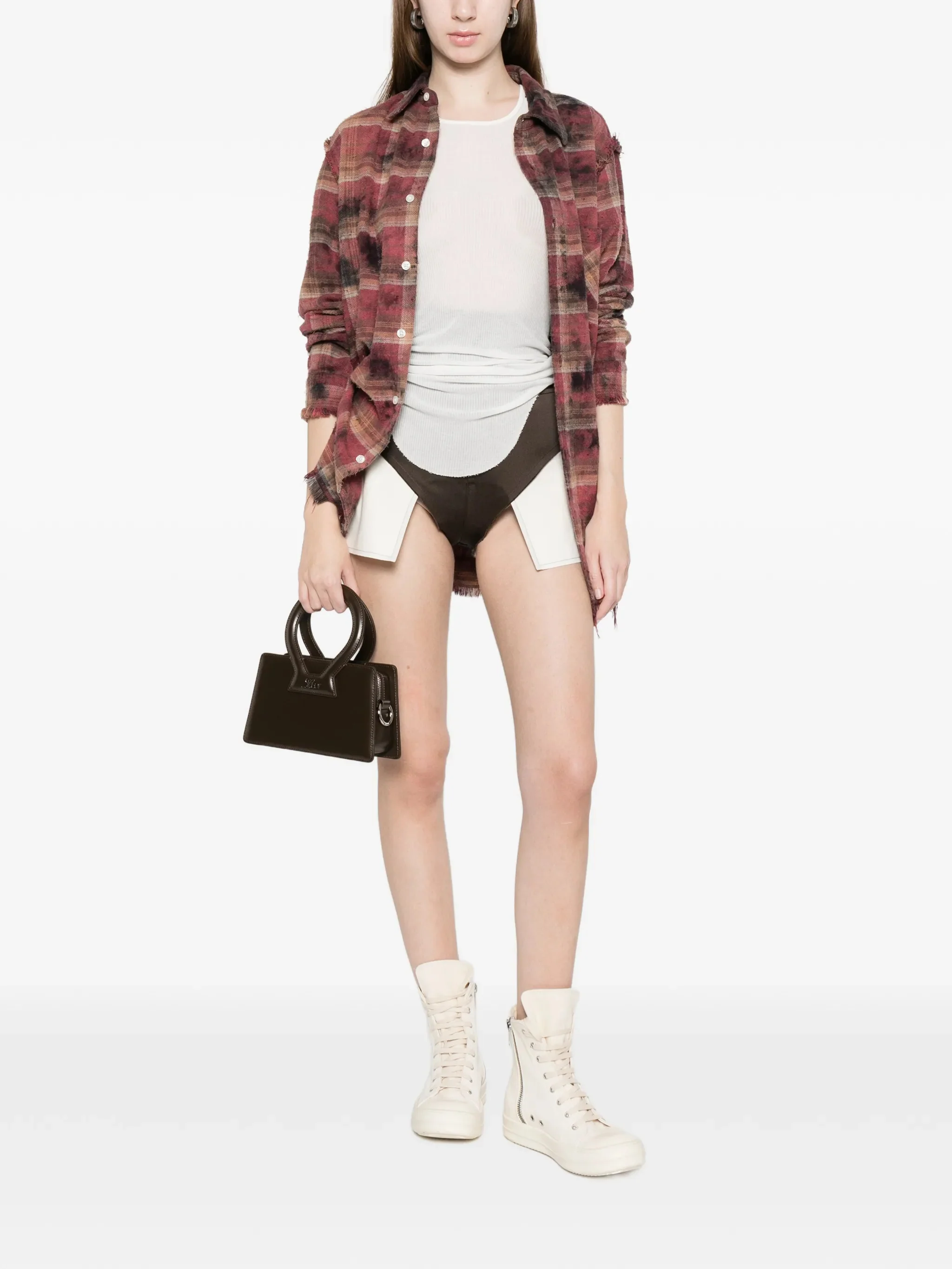 Rick Owens Raw-Cut Ribbed Tank Top for Women - Image 2