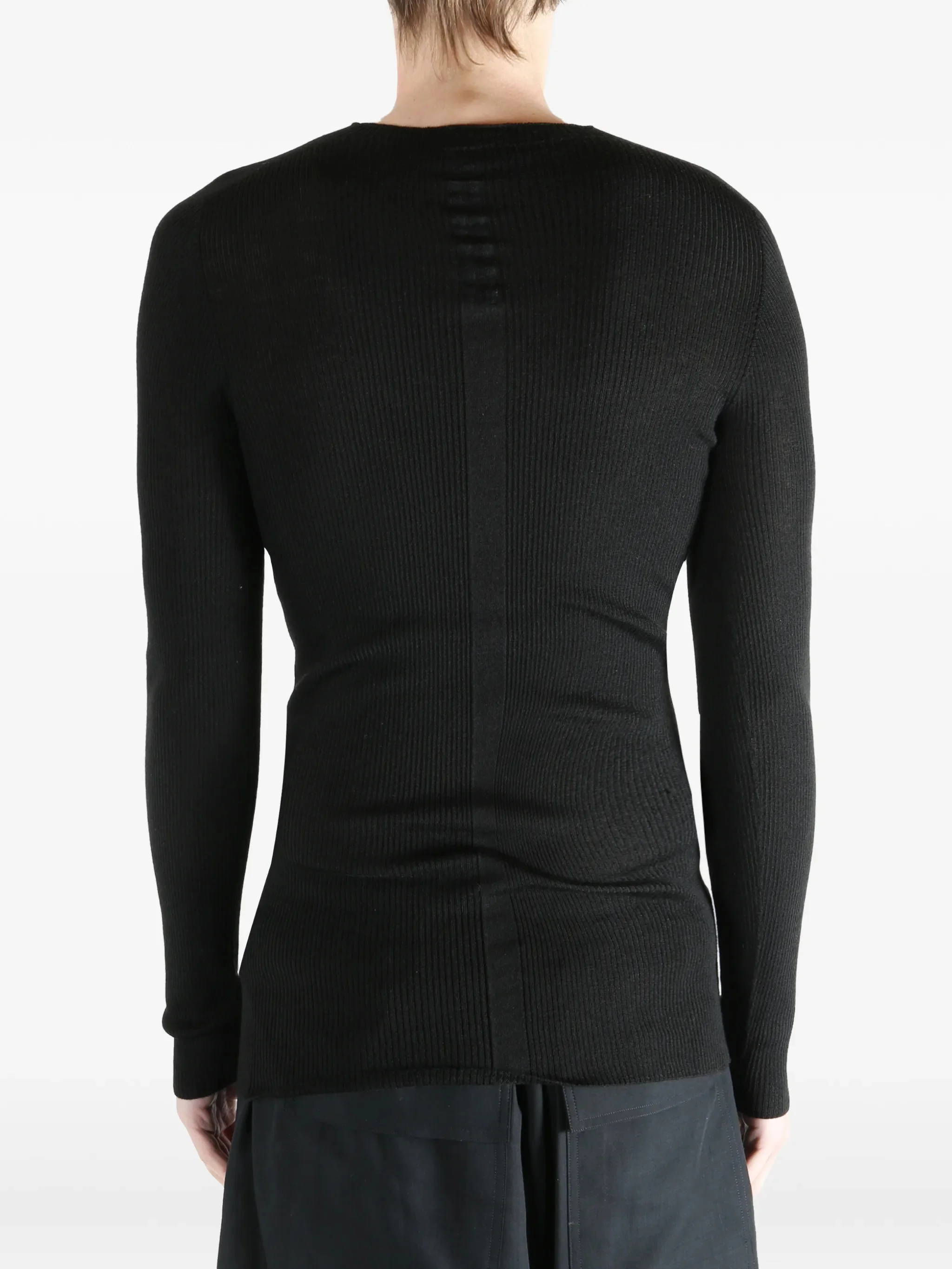 RICK OWENS Ribbed Sweater - Image 5