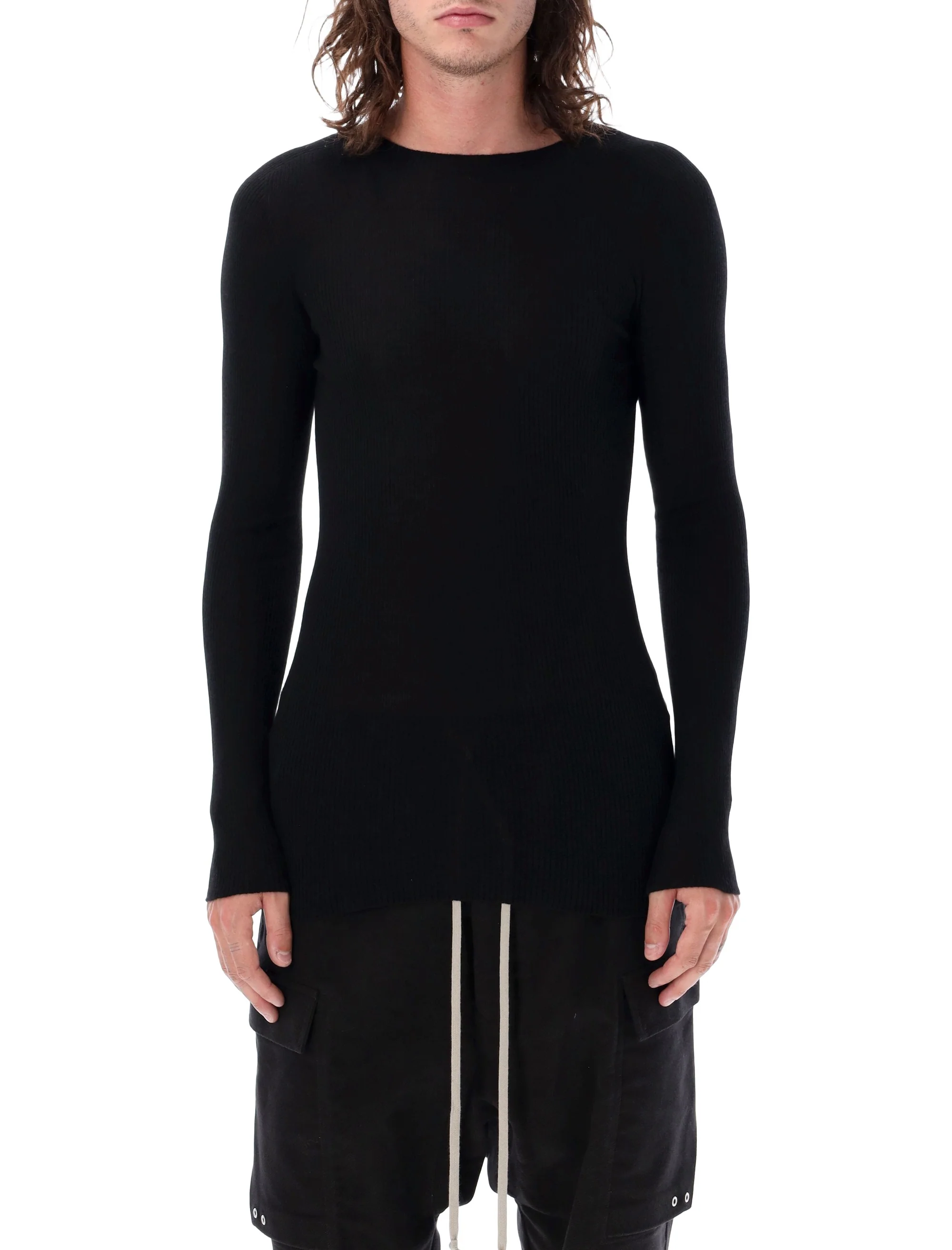RICK OWENS Ribbed Sweater - Image 6