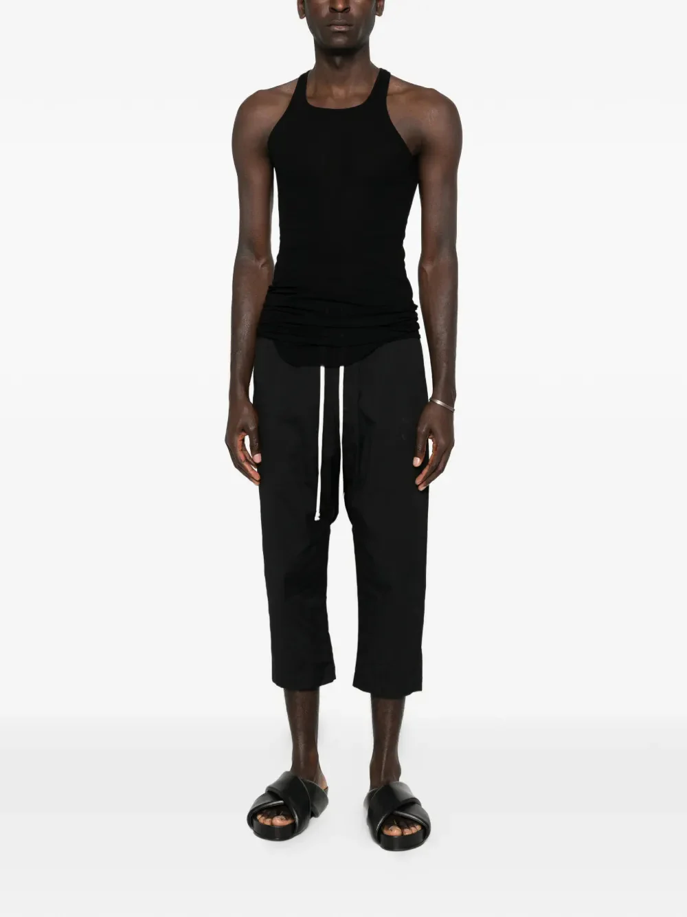 RICK OWENS Ribbed Tank - Image 3