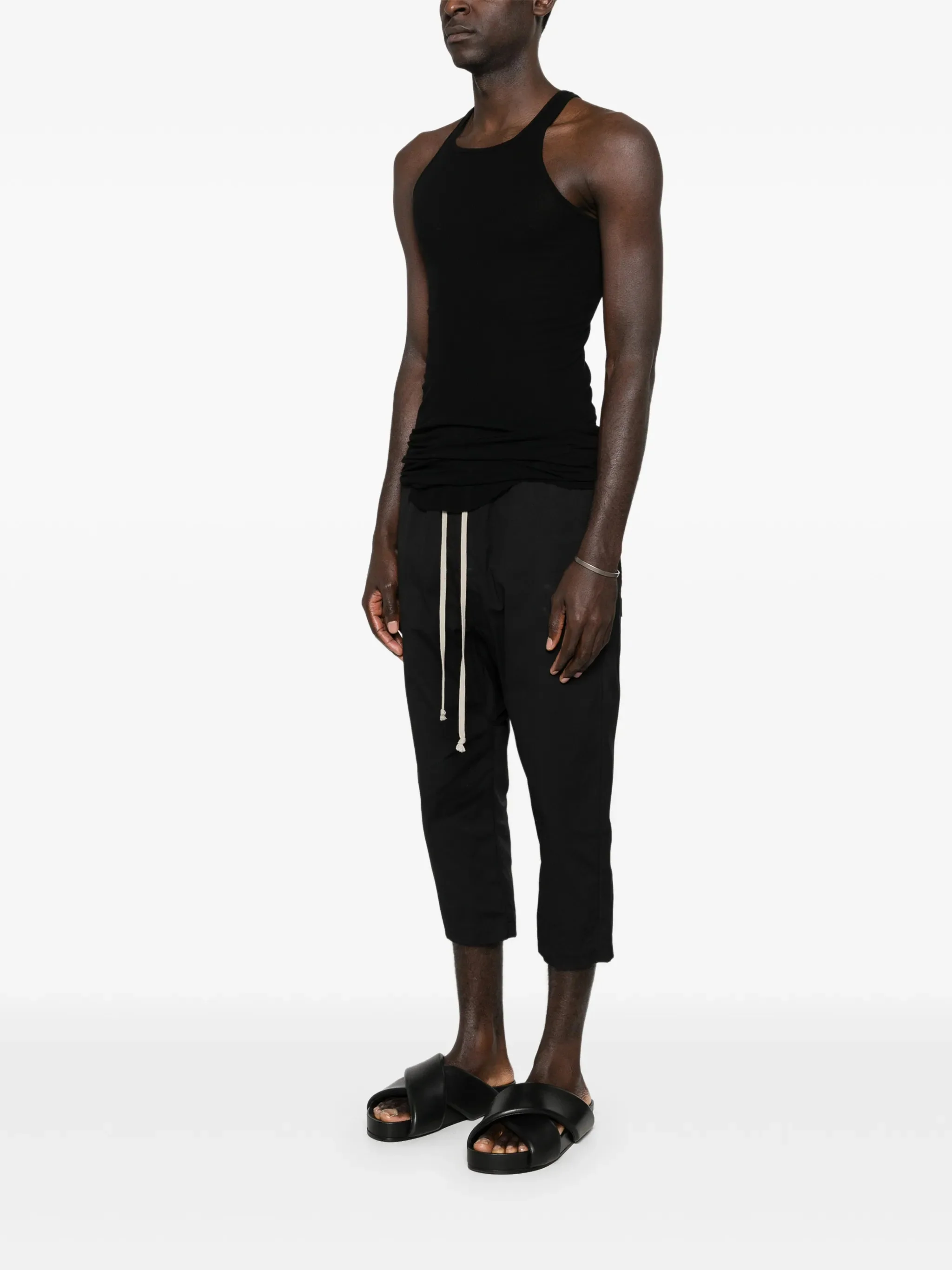 RICK OWENS Ribbed Tank - Image 5