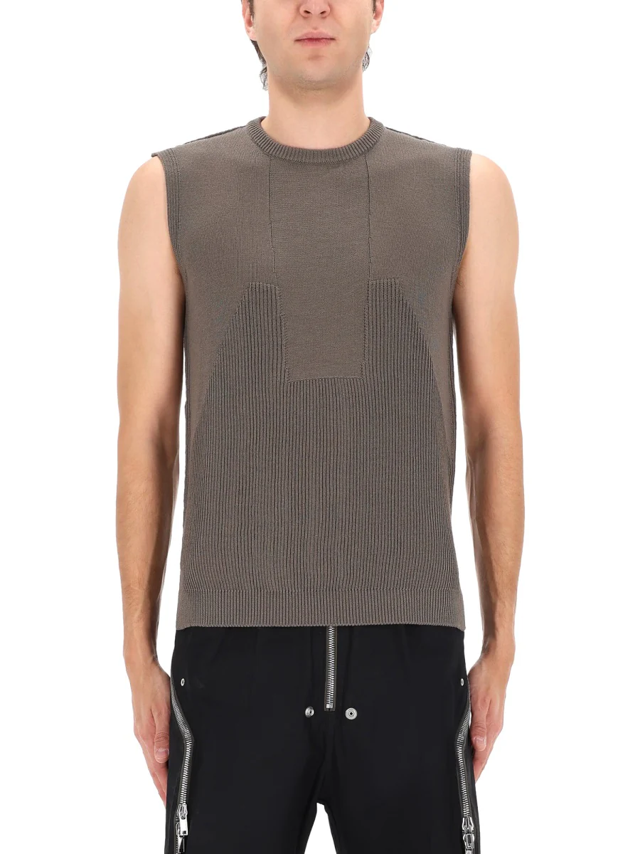 RICK OWENS Ribbed Top - Image 3