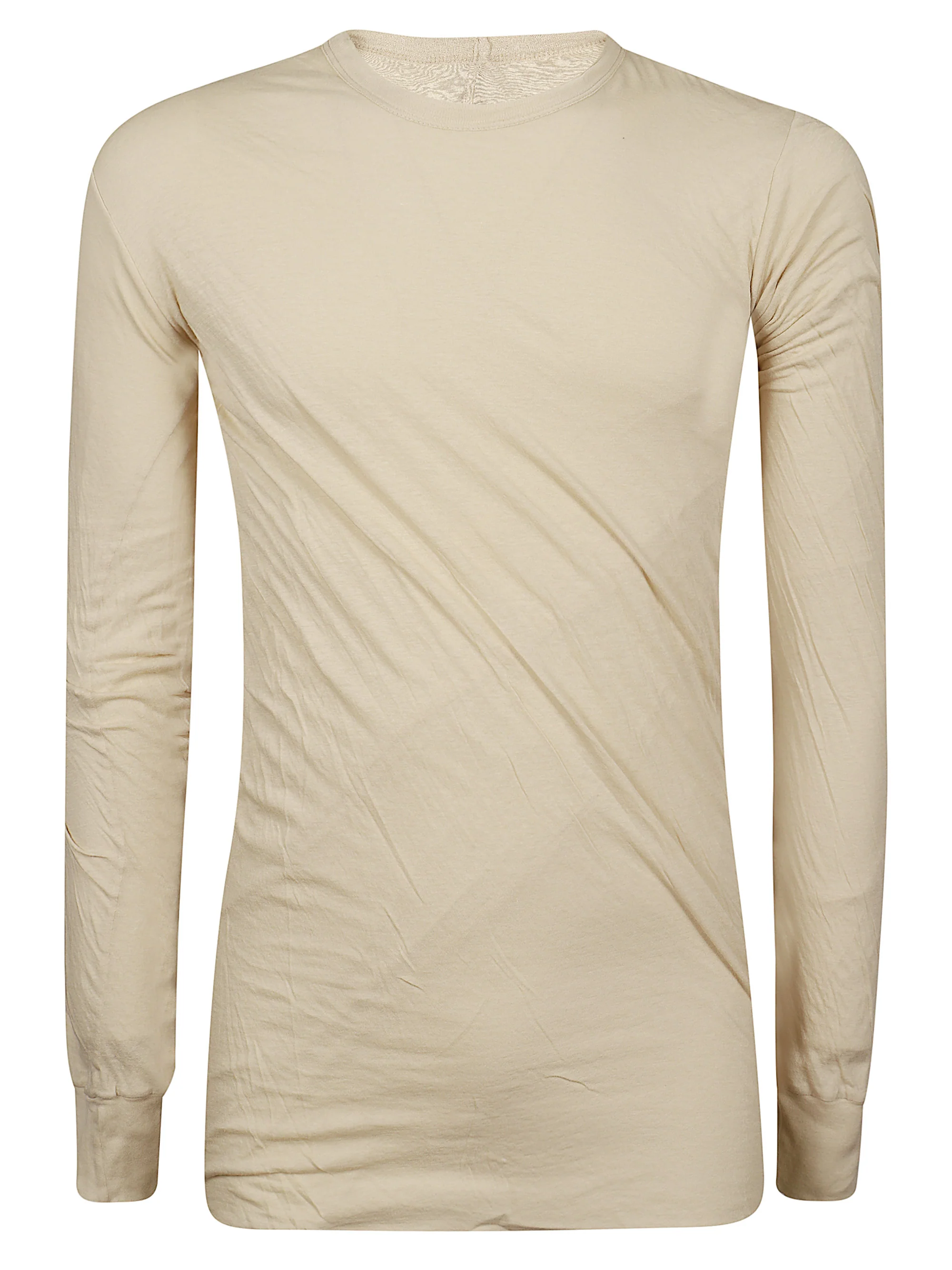 Rick Owens Ruched Cotton-jersey T-shirt