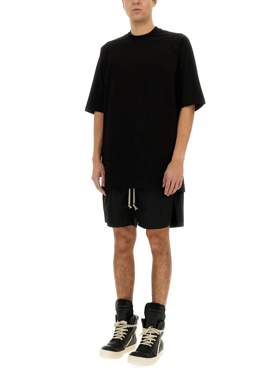 RICK OWENS Seam Detail T-shirt - Image 2