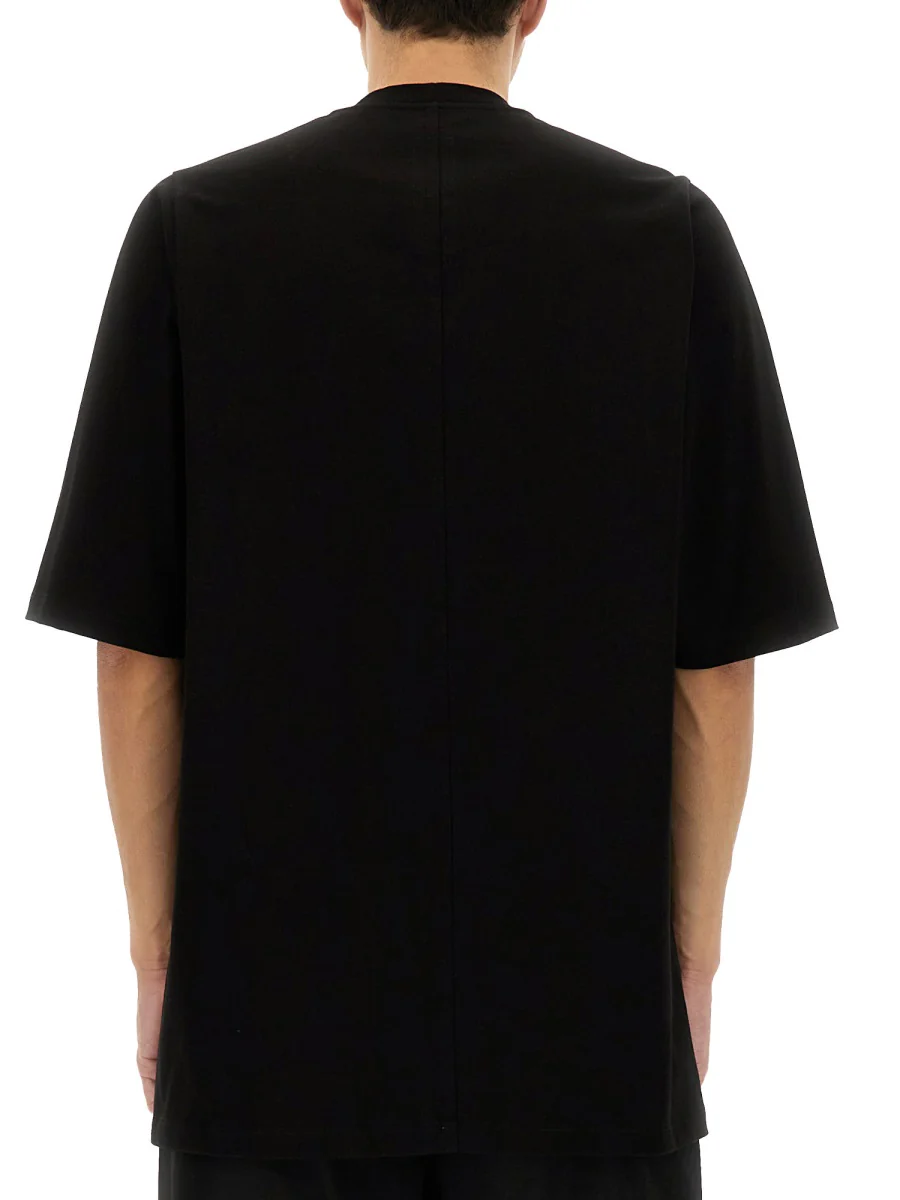 RICK OWENS Seam Detail T-shirt - Image 3