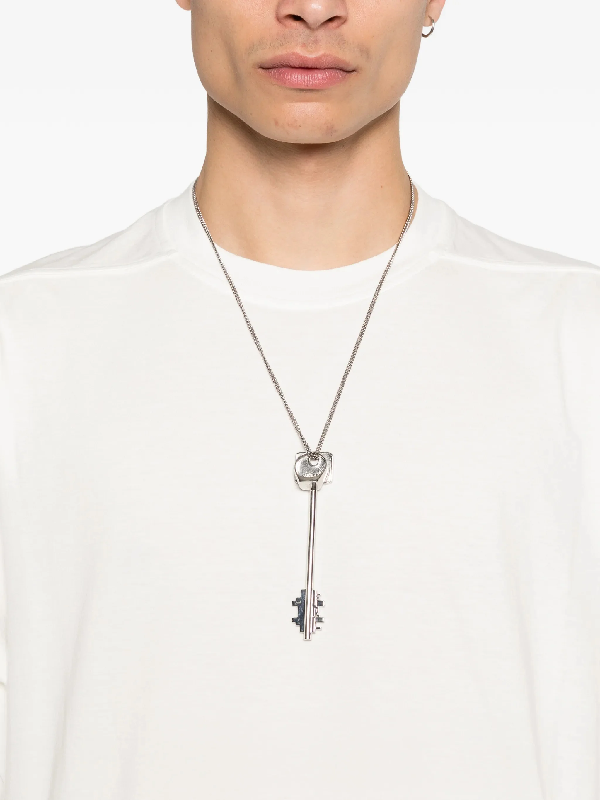 Rick Owens Short Sleeve Classic Cotton T-Shirt - Size M - Image 5