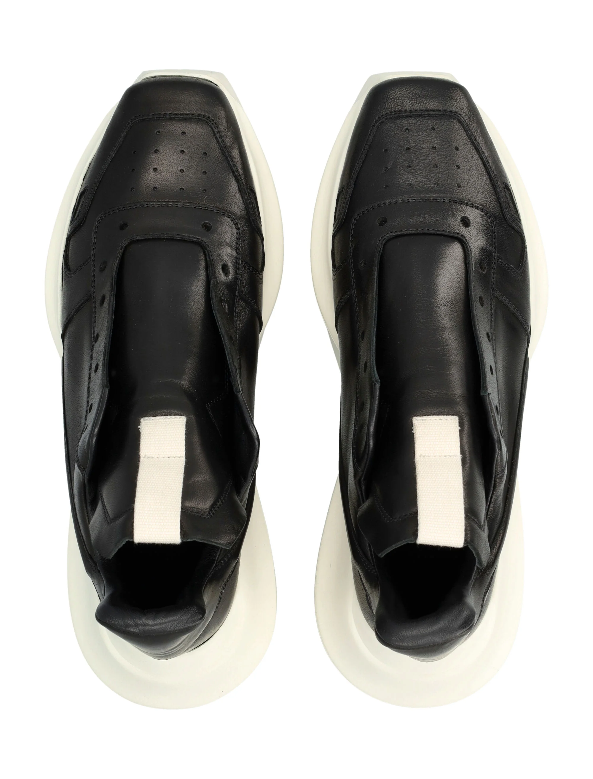 Rick Owens Sleek Ankle-Height Futuristic Sneakers - Image 2
