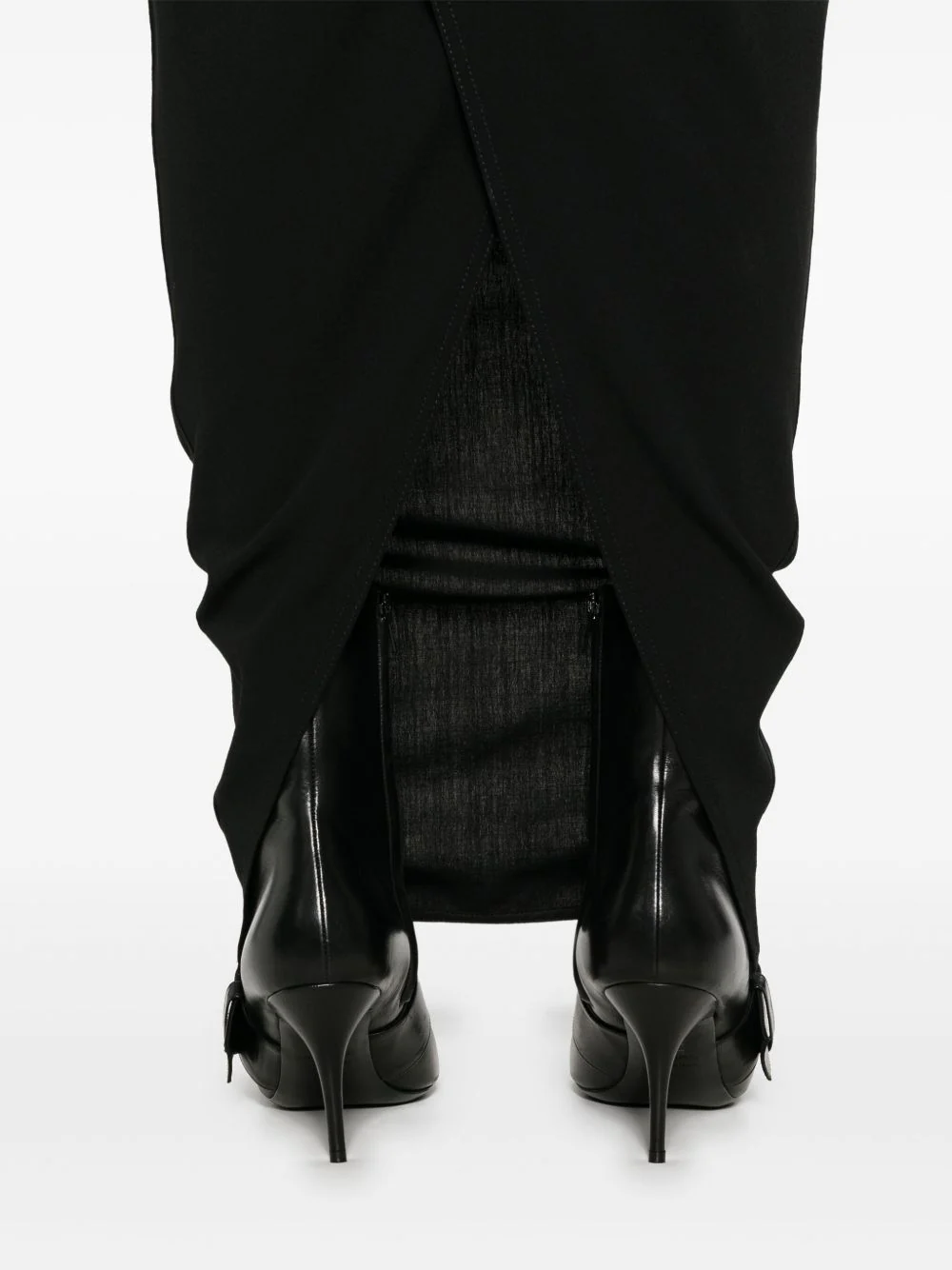 RICK OWENS Soft Pillar Maxi Skirt - Image 3