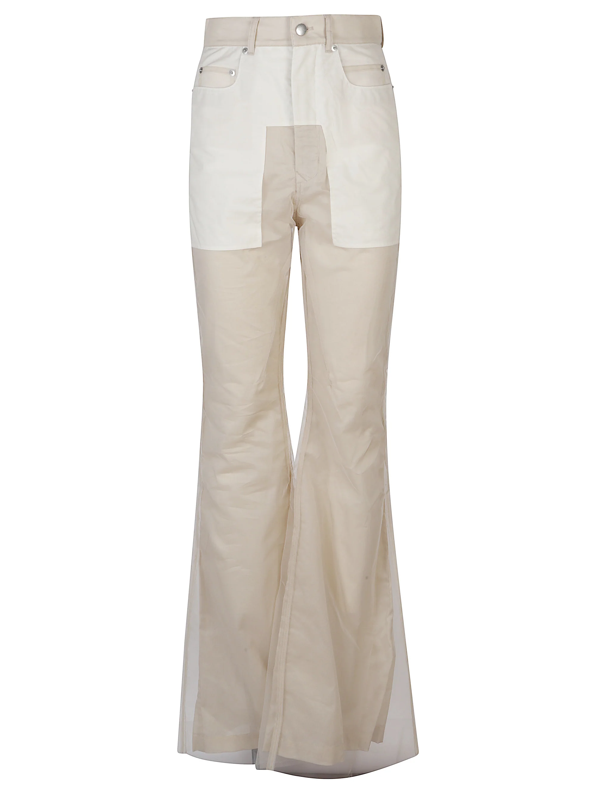 Rick Owens Tailored Trousers with Contrast Detail