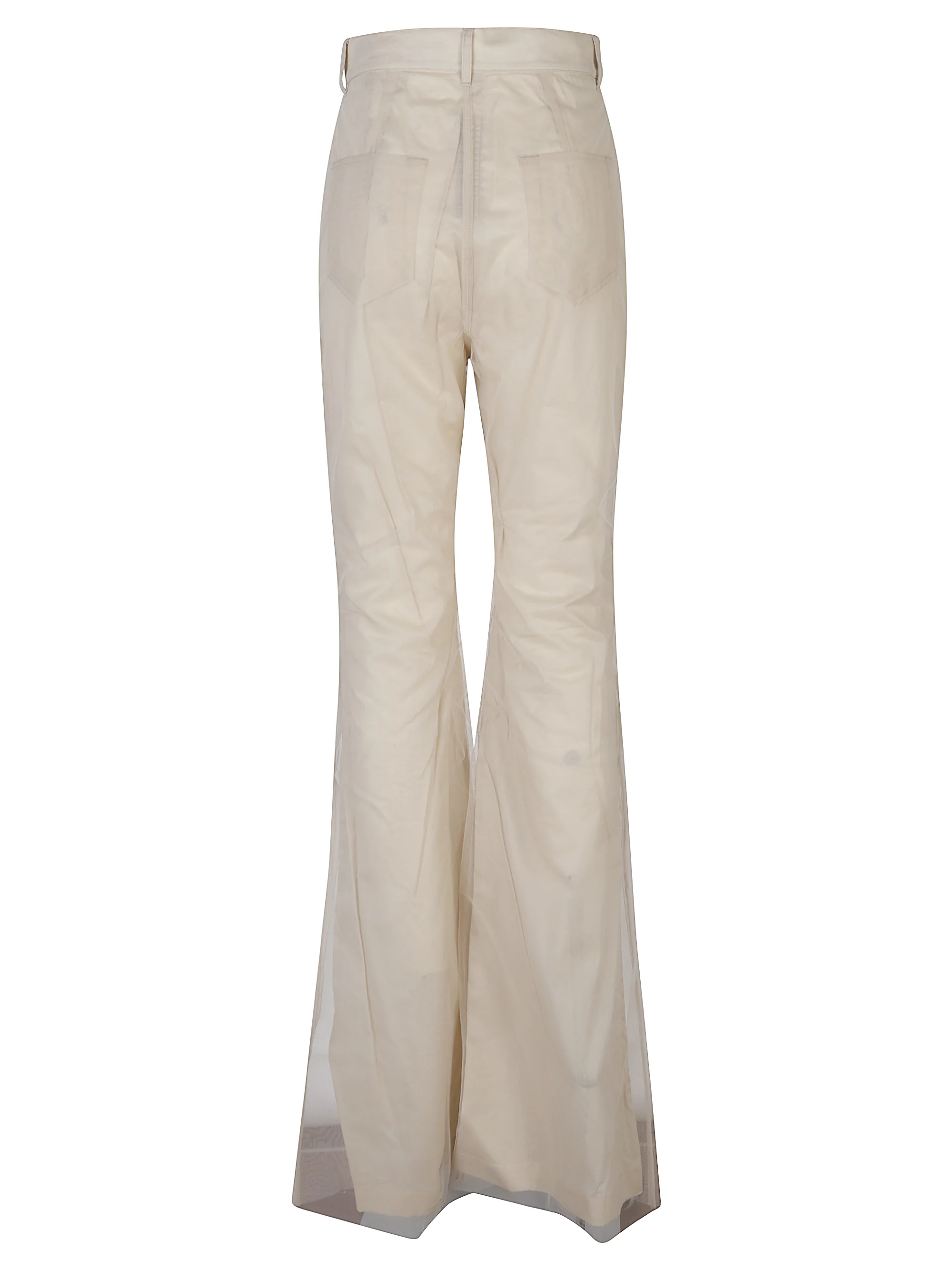 Rick Owens Tailored Trousers with Contrast Detail - Image 2