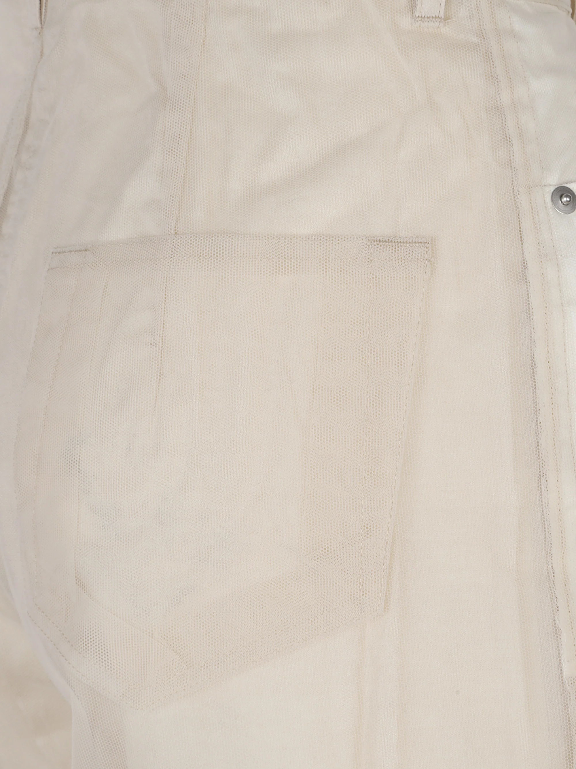 Rick Owens Tailored Trousers with Contrast Detail - Image 3
