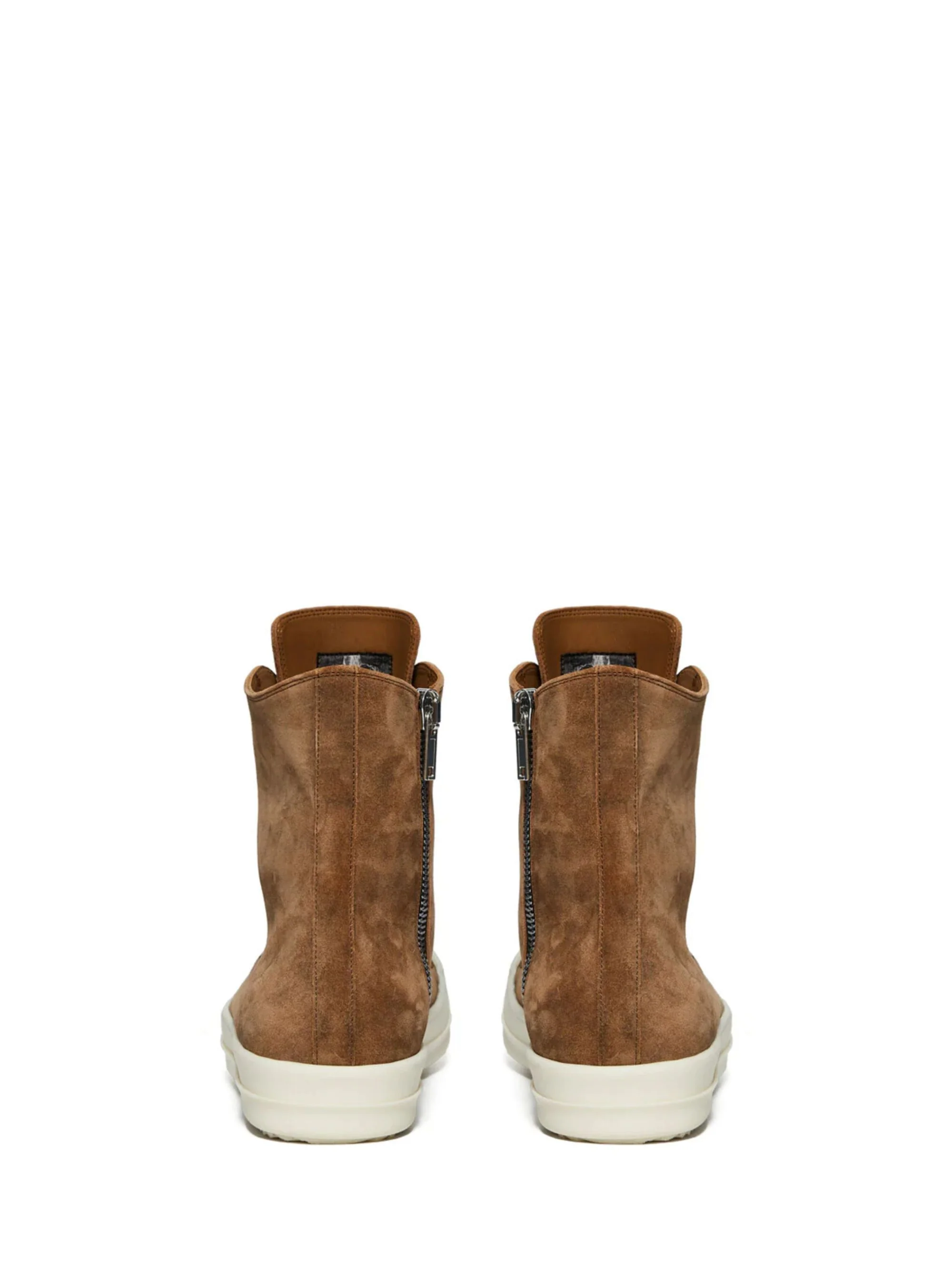 Rick Owens Temple Geobasket Suede High-top Sneakers - Image 4