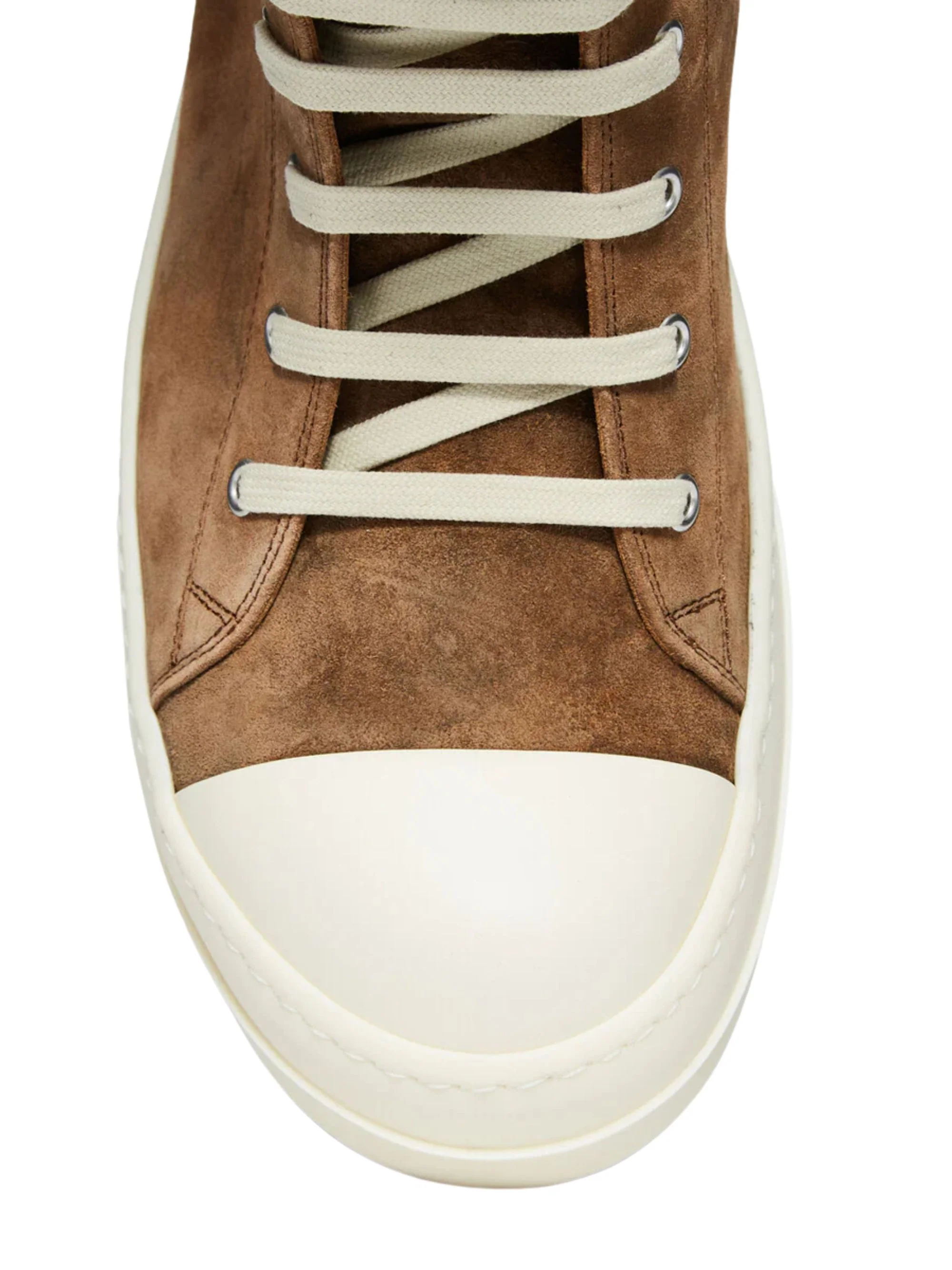 Rick Owens Temple Geobasket Suede High-top Sneakers - Image 5