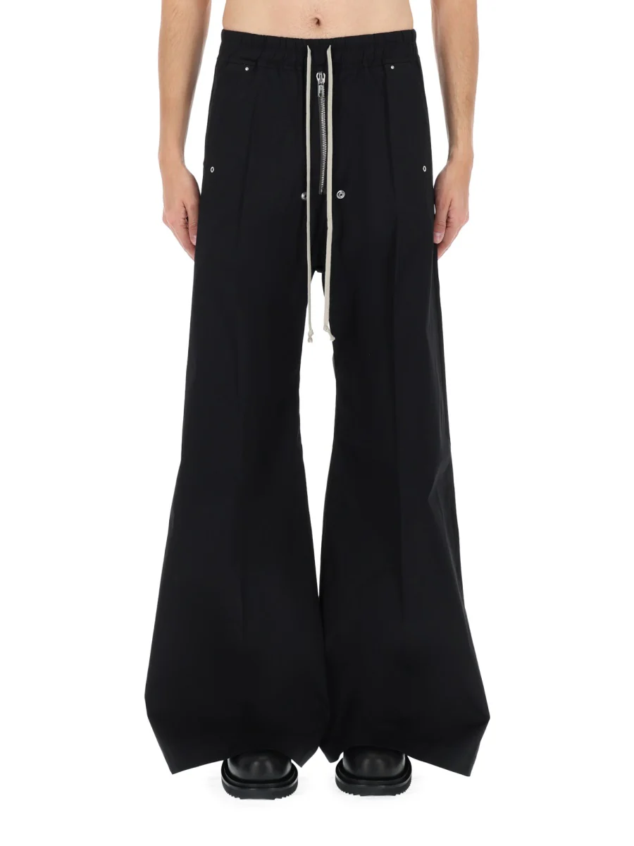 RICK OWENS Temple Wide Bela Trousers - Image 6