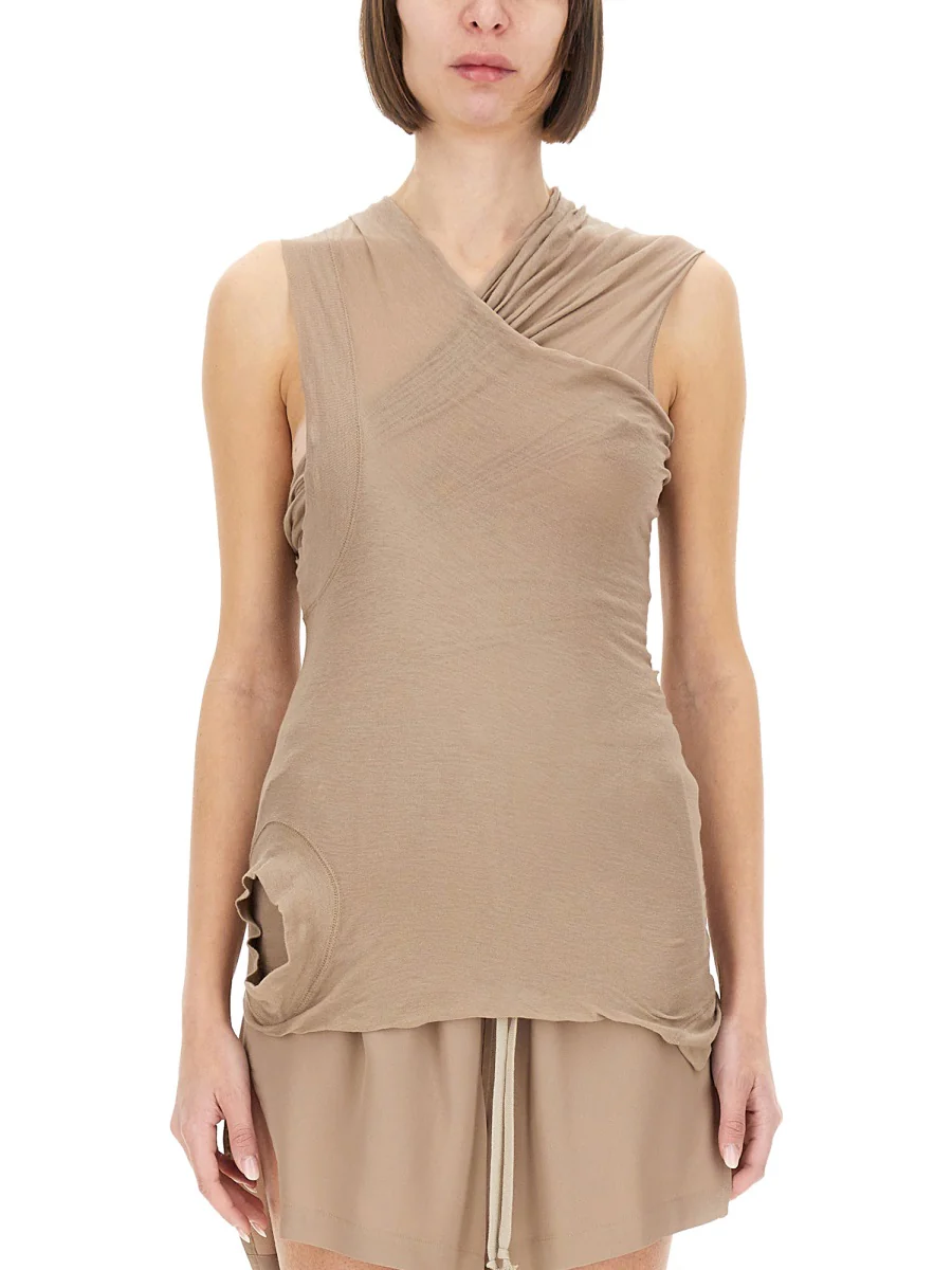 RICK OWENS Top with Crossover