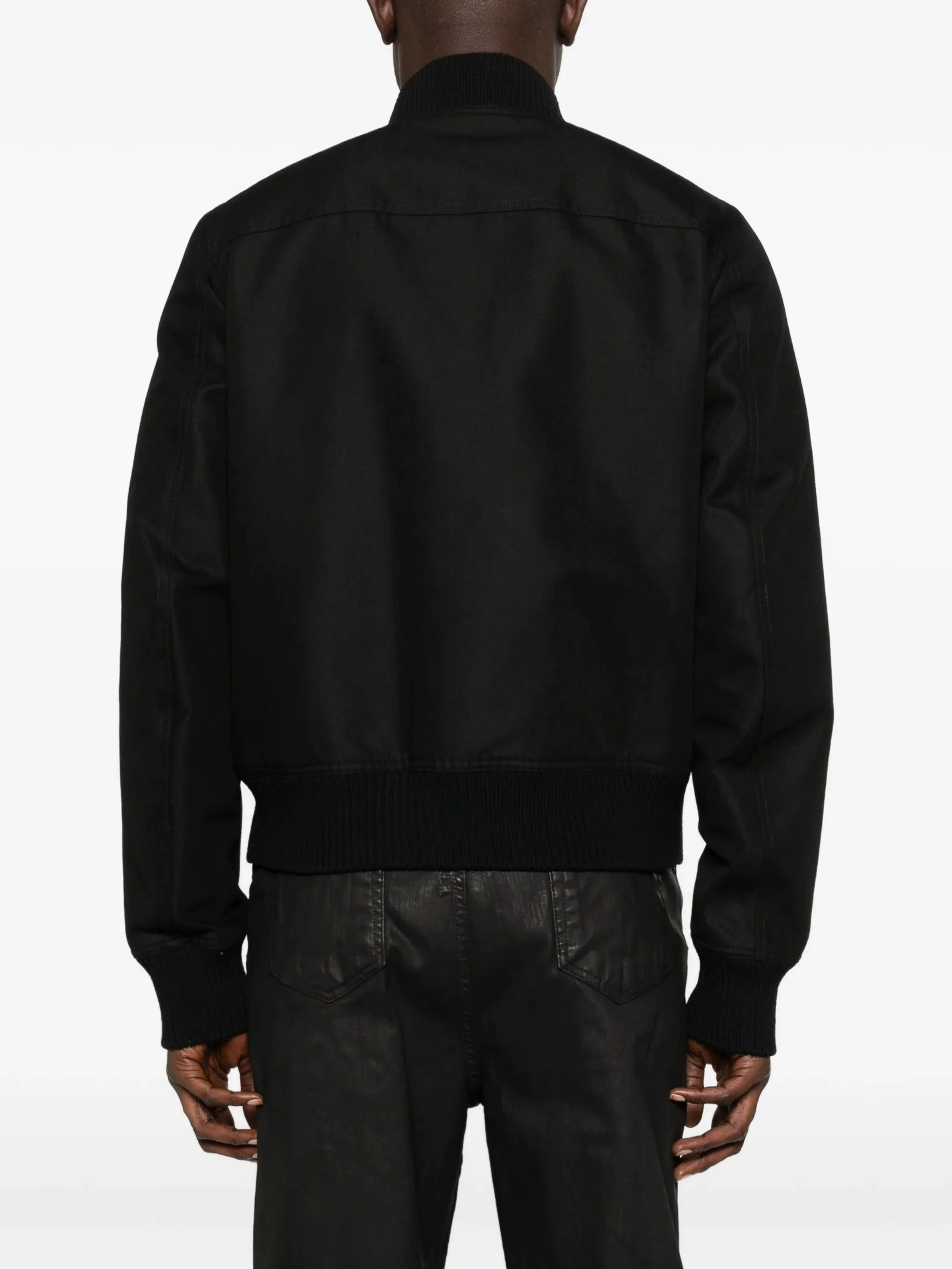 Rick Owens Zip-up Cotton-blend Jacket - Image 7