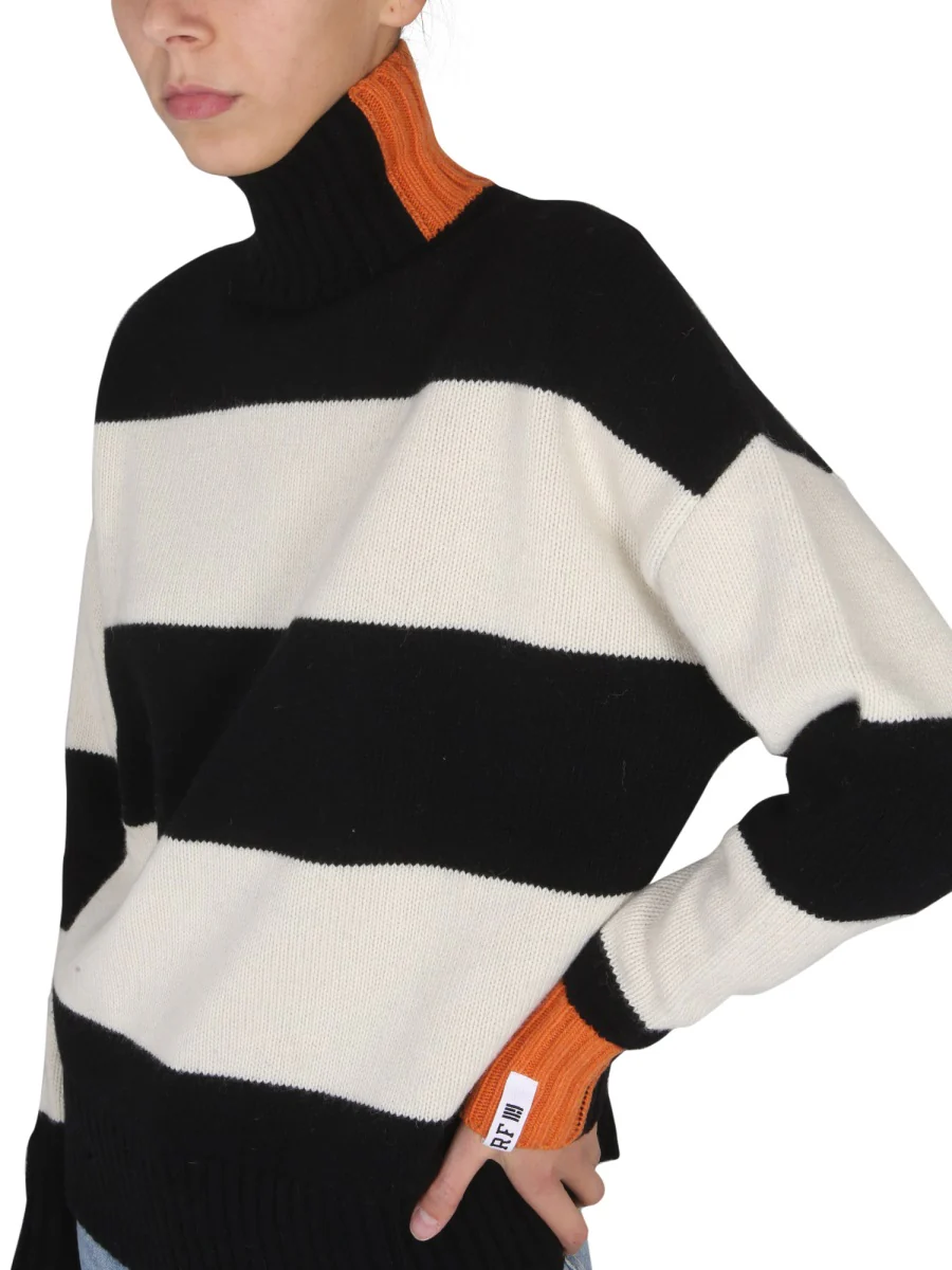RIGHT FOR High Neck Unisex Rugby Shirt - Image 4