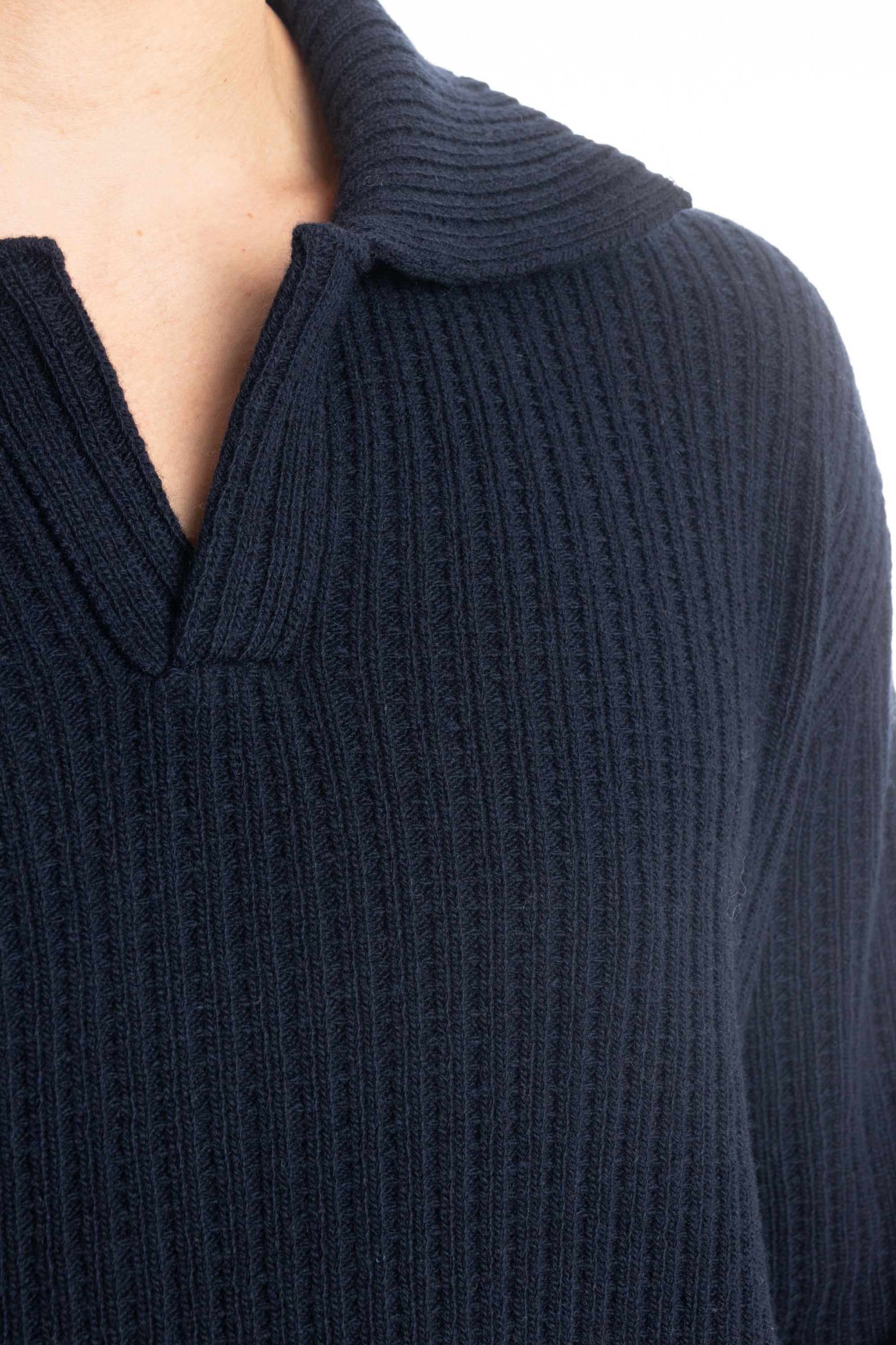 Roberto Collina Classic Knit Sweater for Men - FW24 Collection - Image 5