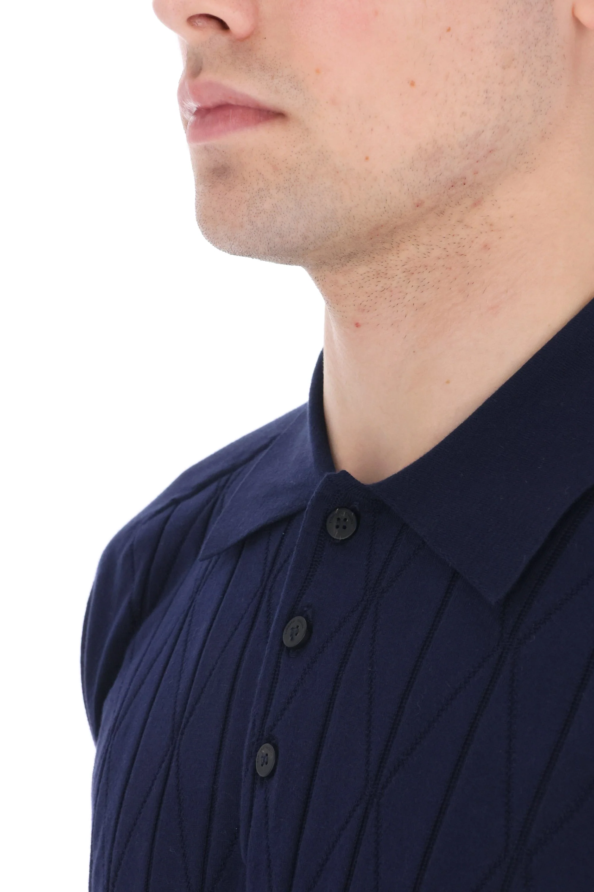Roberto Collina Men's Essential Mini Tee - Image 4