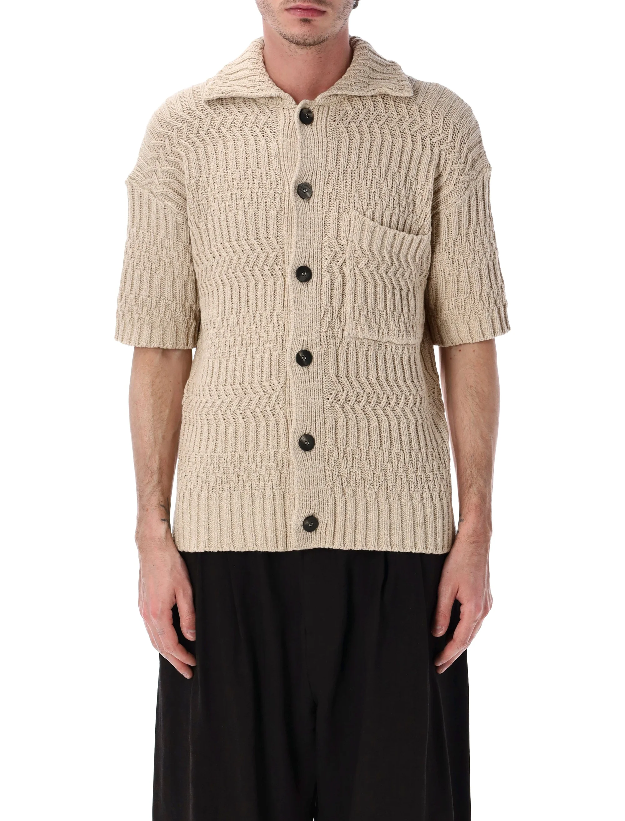 Roberto Collina Short Sleeves Cardigan