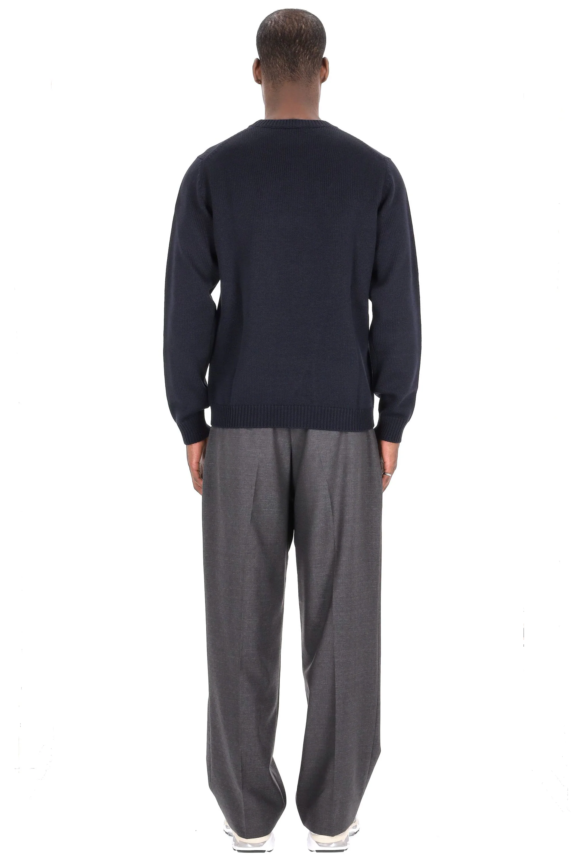 Roberto Collina Stylish Crewneck Sweater for Men - FW25 Collection - Image 4