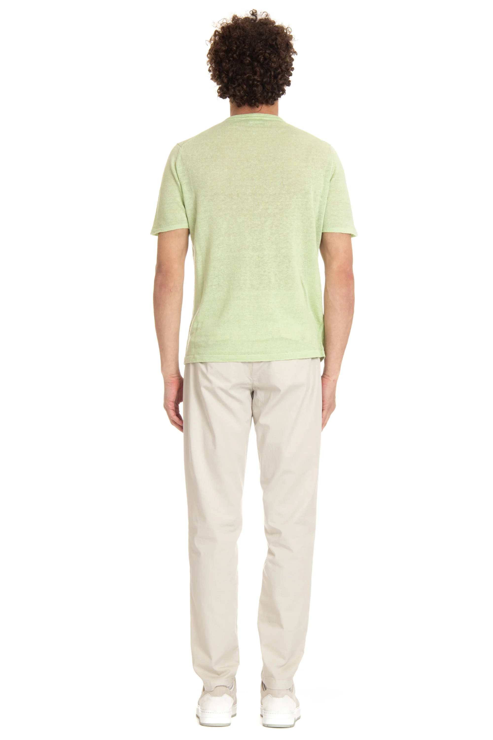 Roberto Collina Trendy Mini Polo Shirt for Men - Image 3