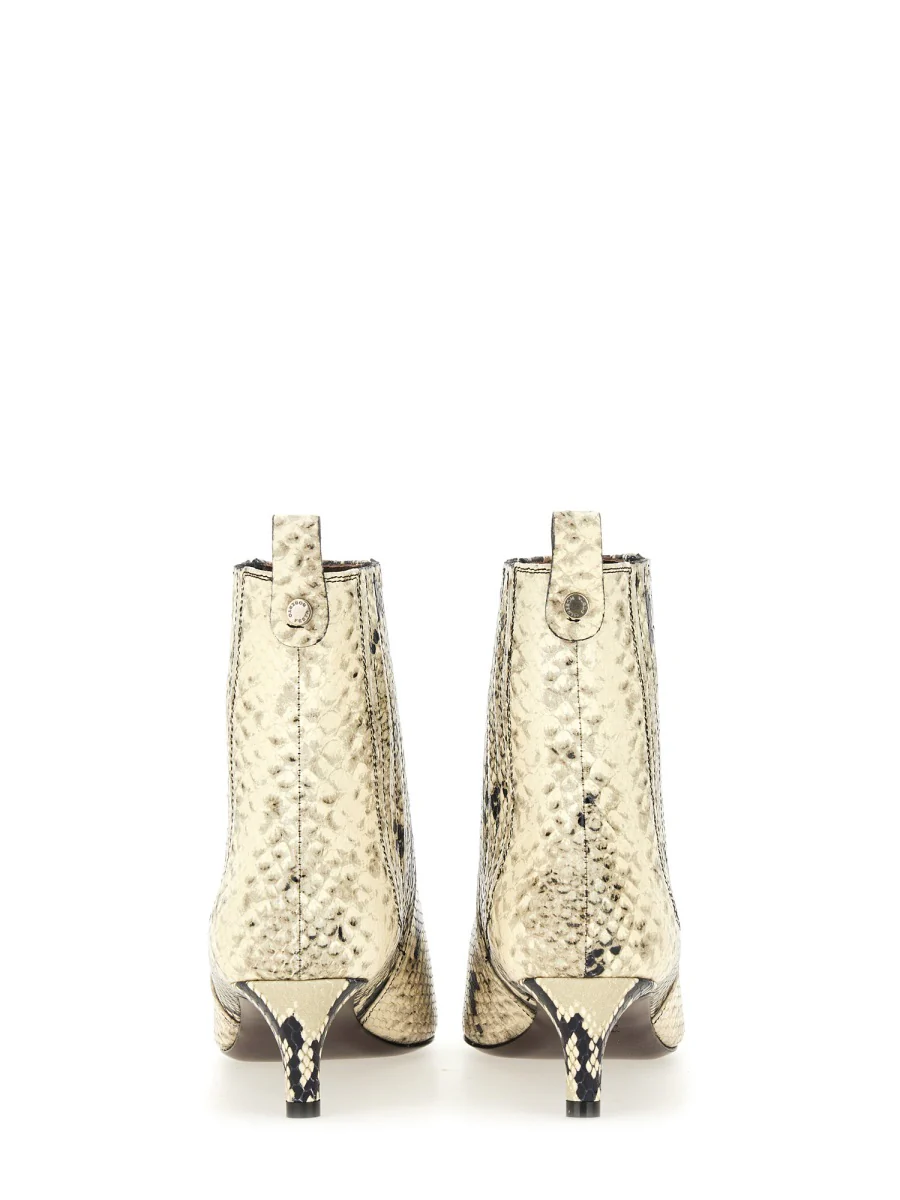 ROBERTO FESTA Printed-leather Ankle Boots - Image 3
