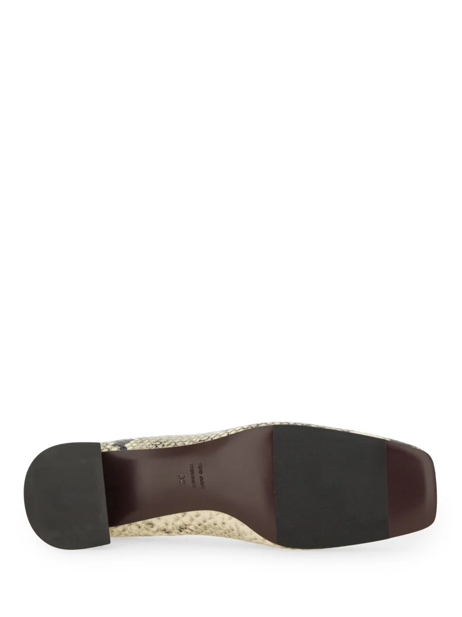 ROBERTO FESTA Vina Python-print Block-heel Pumps - Image 5